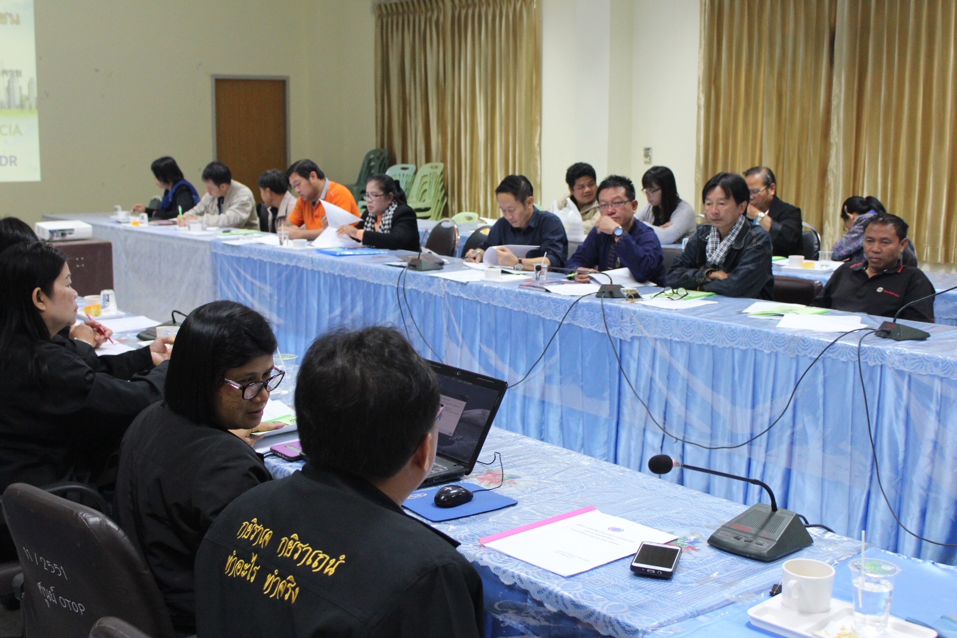 สำนักงานพัฒนาชุมชนจังหวัดหนองคาย ดำเนินโครงการประชุมเชิงปฏิบัติการจัดทำสารสนเทศสัมมาชีพชุมชนระดับจังหวัด