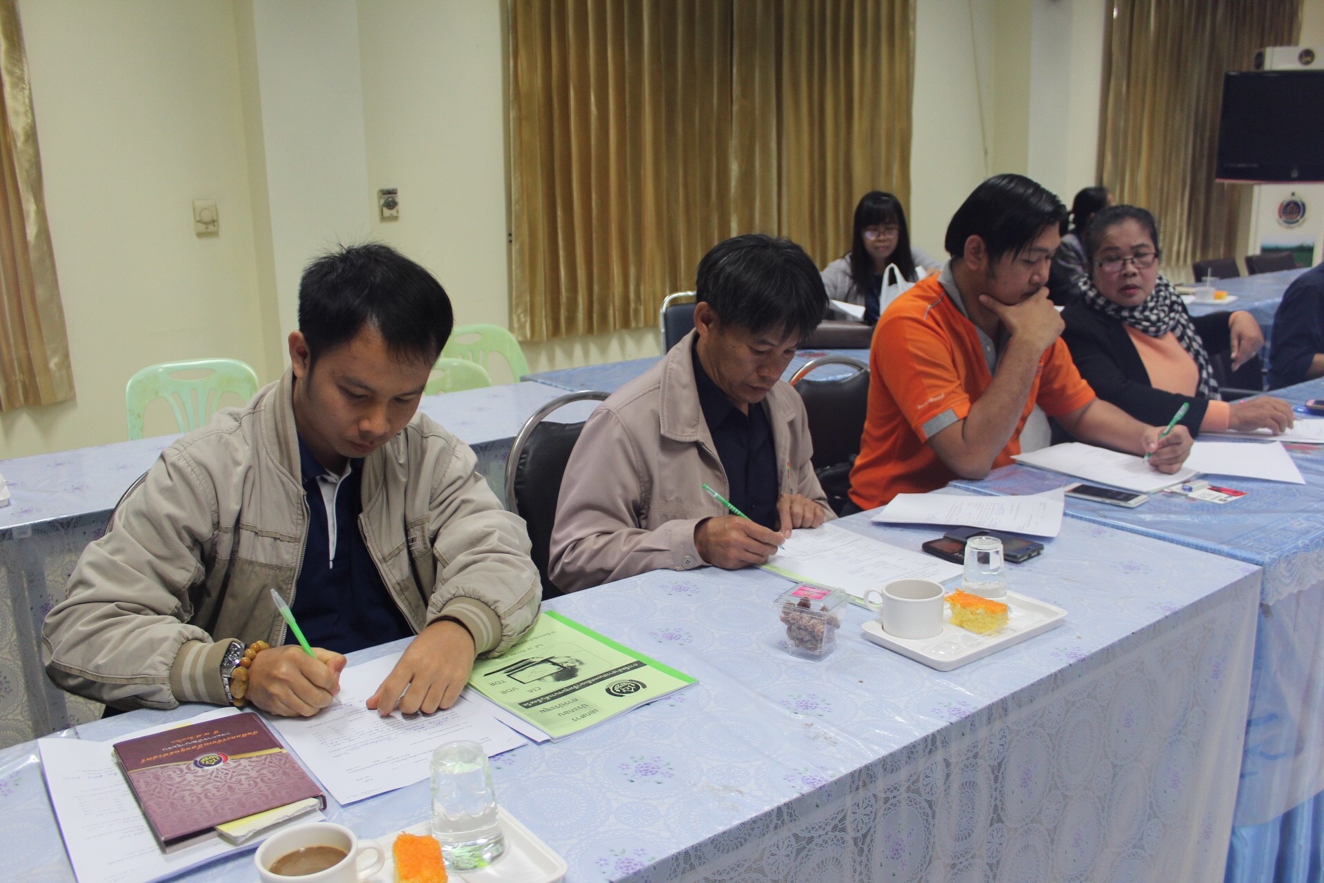 สำนักงานพัฒนาชุมชนจังหวัดหนองคาย ดำเนินโครงการประชุมเชิงปฏิบัติการจัดทำสารสนเทศสัมมาชีพชุมชนระดับจังหวัด