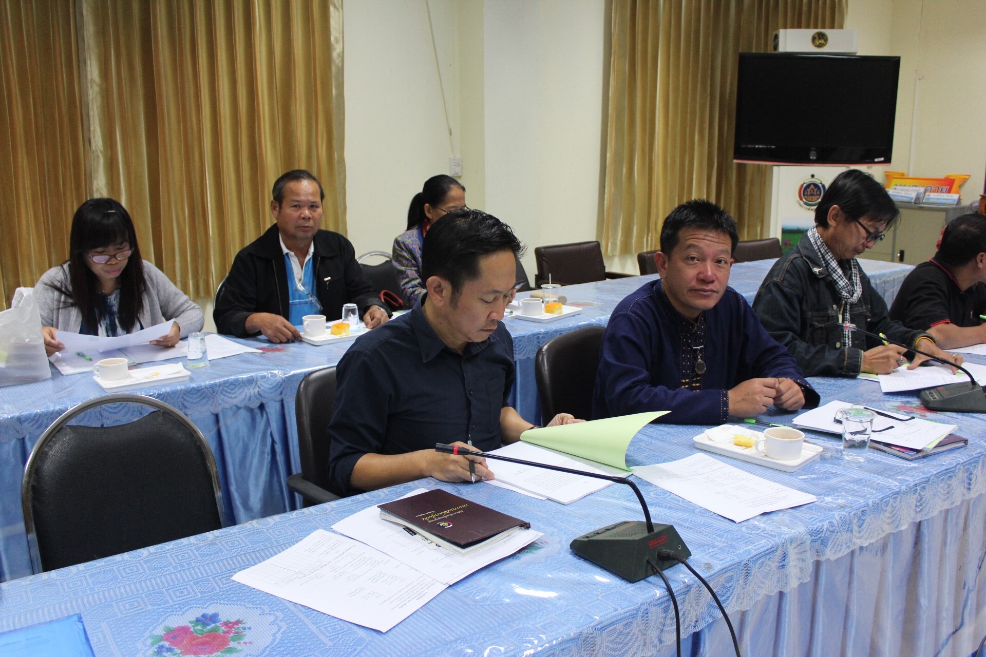 สำนักงานพัฒนาชุมชนจังหวัดหนองคาย ดำเนินโครงการประชุมเชิงปฏิบัติการจัดทำสารสนเทศสัมมาชีพชุมชนระดับจังหวัด