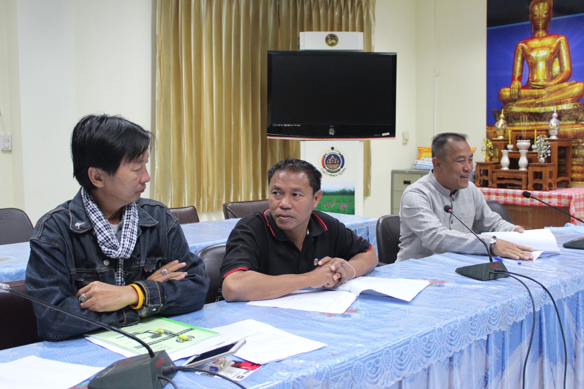 สำนักงานพัฒนาชุมชนจังหวัดหนองคาย ดำเนินโครงการประชุมเชิงปฏิบัติการจัดทำสารสนเทศสัมมาชีพชุมชนระดับจังหวัด