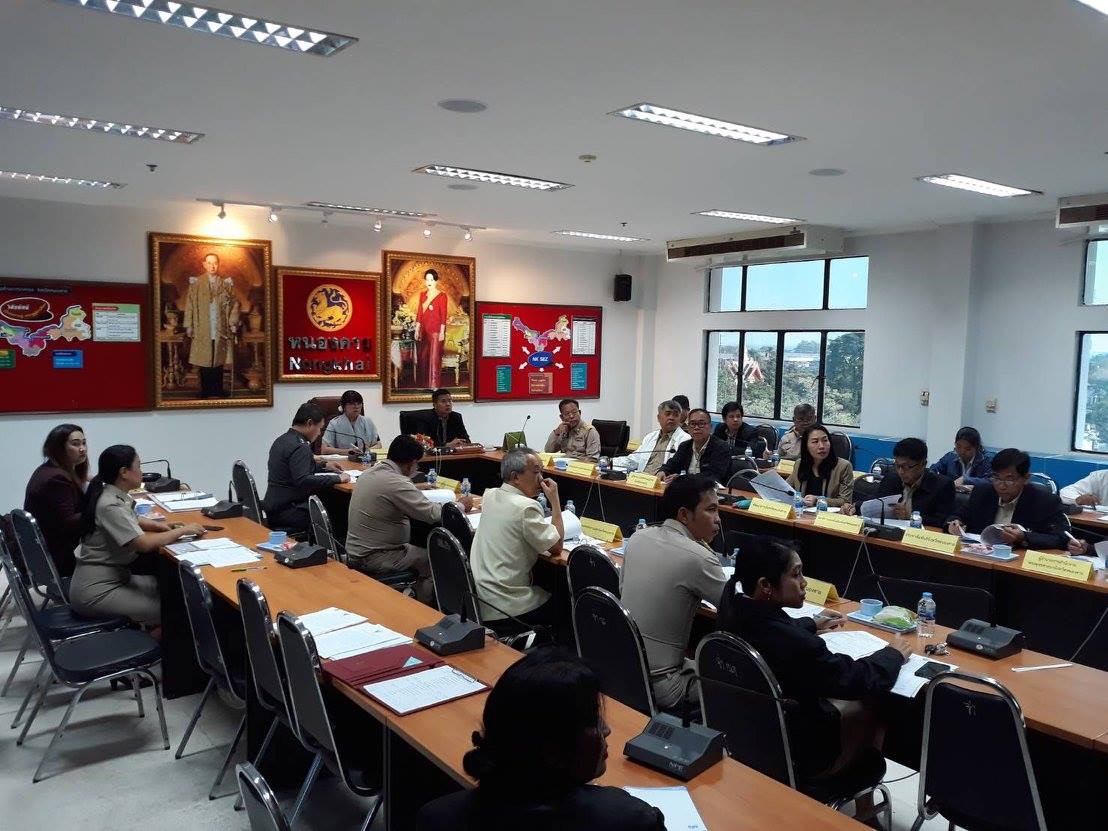 จ.หนองคาย ประชุมปรึกษาหารือการเตรียมจัดงานฉลองอนุสาวรีย์ปราบฮ่อ ใต้ร่มพระบารมี 191 ปี เมืองหนองคายและงานกาชาด พ.ศ.2561