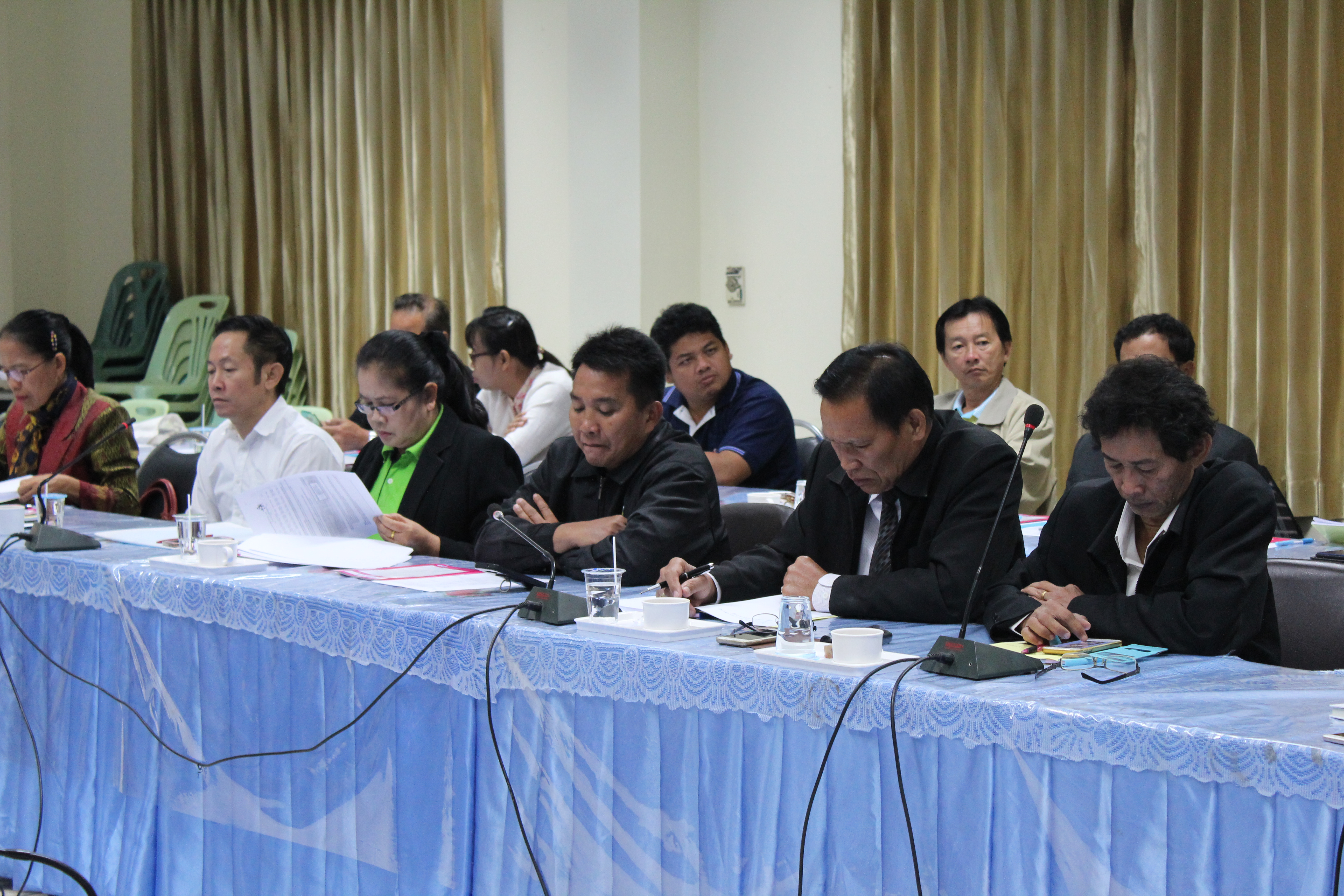 หนองคาย….ประชุมเชิงปฏิบัติการเจ้าหน้าที่ผู้รับผิดชอบการจัดเก็บข้อมูล จปฐ. ระดับอำเภอ ณ ห้องประชุมสพจ.หนองคาย ศาลากลางฯชั้น 1