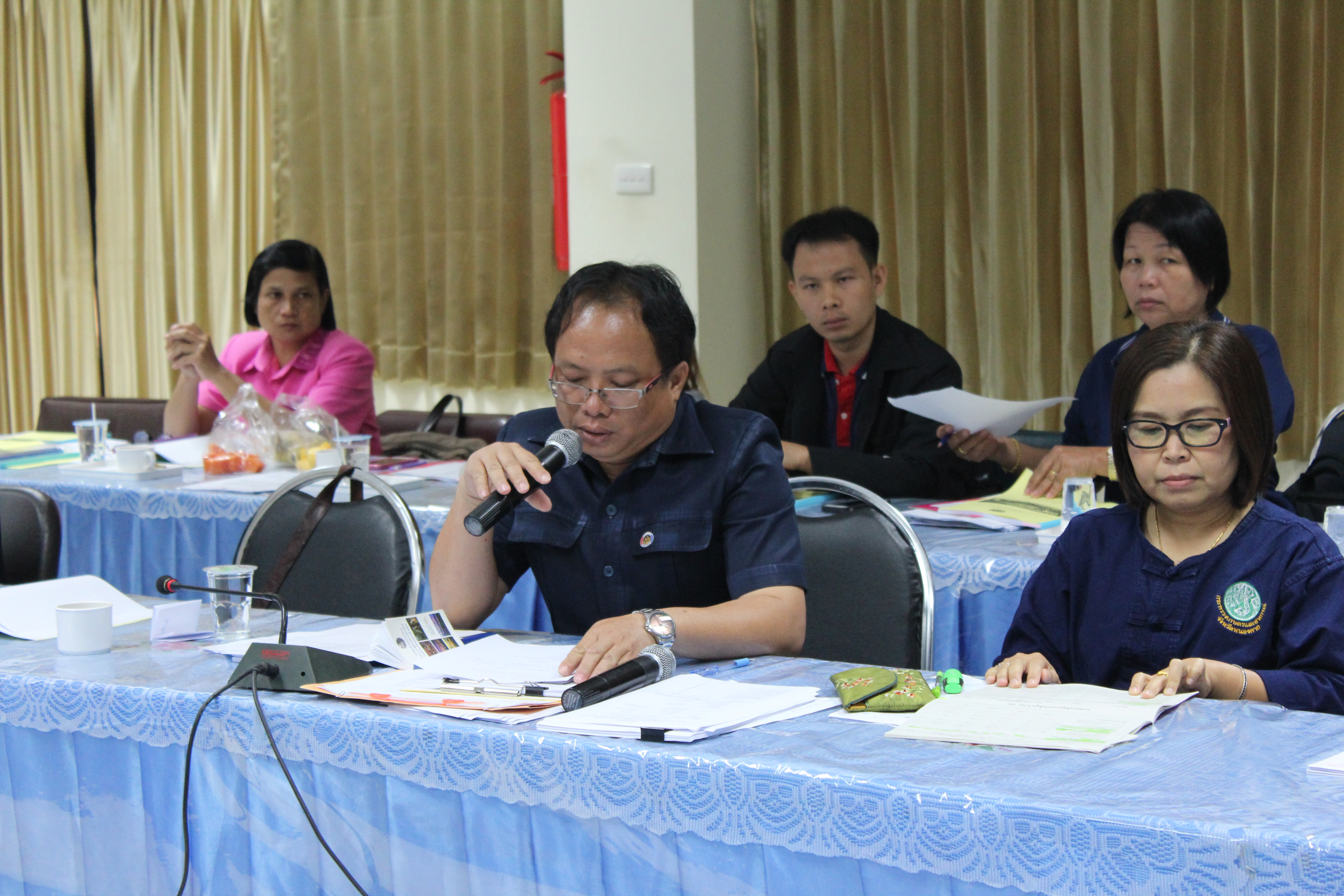 หนองคาย….ประชุมเชิงปฏิบัติการเจ้าหน้าที่ผู้รับผิดชอบการจัดเก็บข้อมูล จปฐ. ระดับอำเภอ ณ ห้องประชุมสพจ.หนองคาย ศาลากลางฯชั้น 1