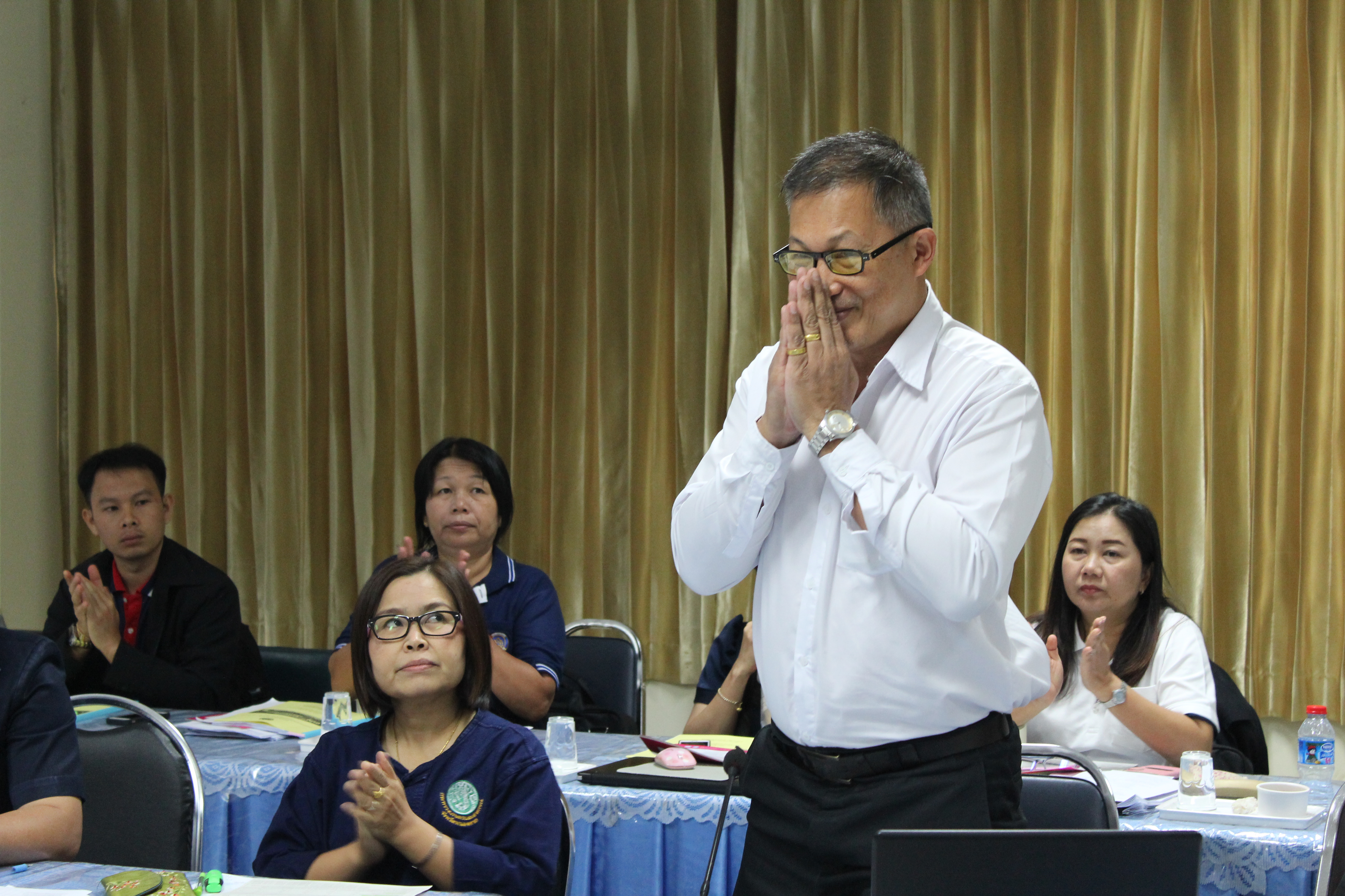 หนองคาย….ประชุมเชิงปฏิบัติการเจ้าหน้าที่ผู้รับผิดชอบการจัดเก็บข้อมูล จปฐ. ระดับอำเภอ ณ ห้องประชุมสพจ.หนองคาย ศาลากลางฯชั้น 1