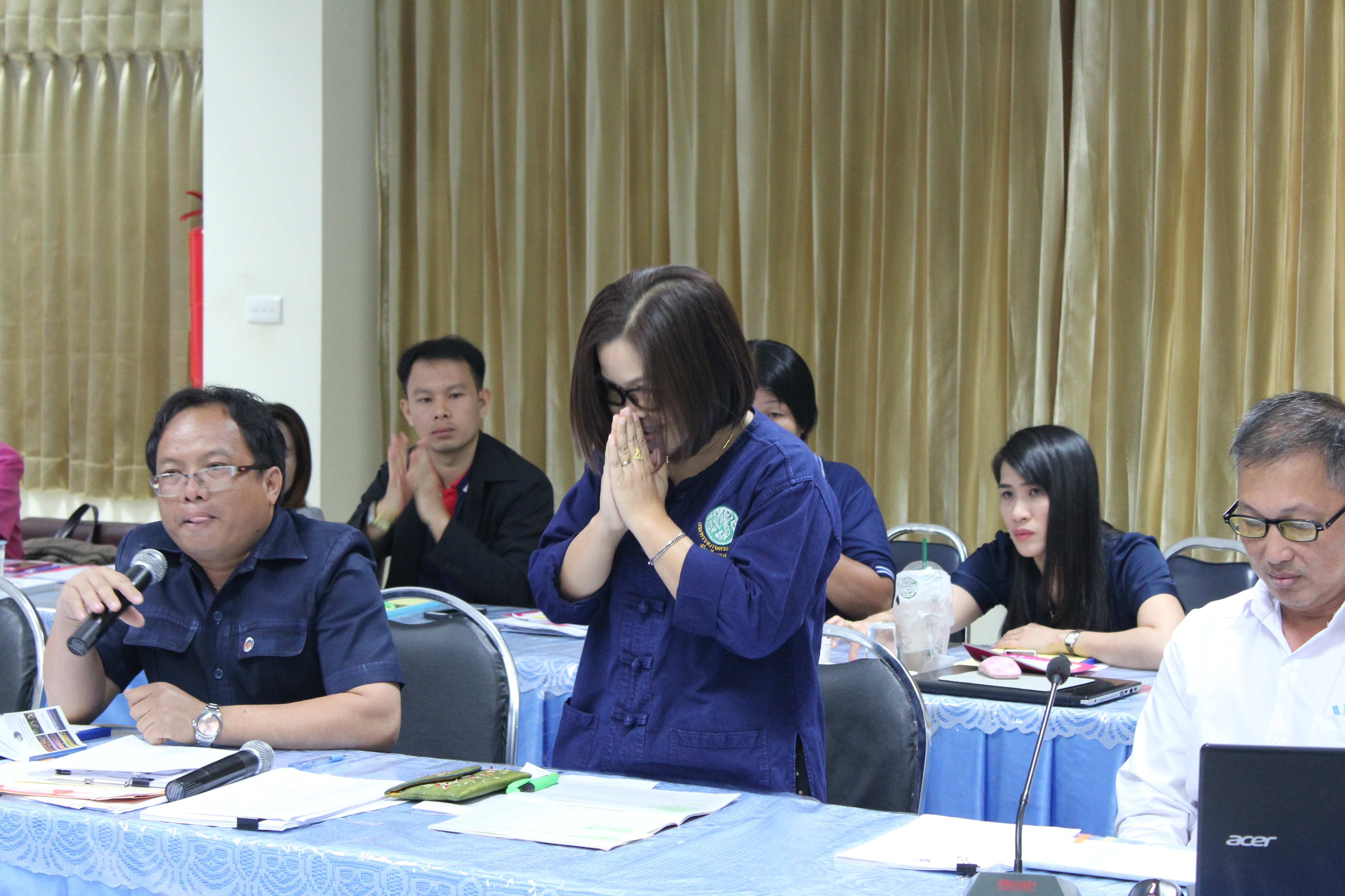 หนองคาย….ประชุมเชิงปฏิบัติการเจ้าหน้าที่ผู้รับผิดชอบการจัดเก็บข้อมูล จปฐ. ระดับอำเภอ ณ ห้องประชุมสพจ.หนองคาย ศาลากลางฯชั้น 1