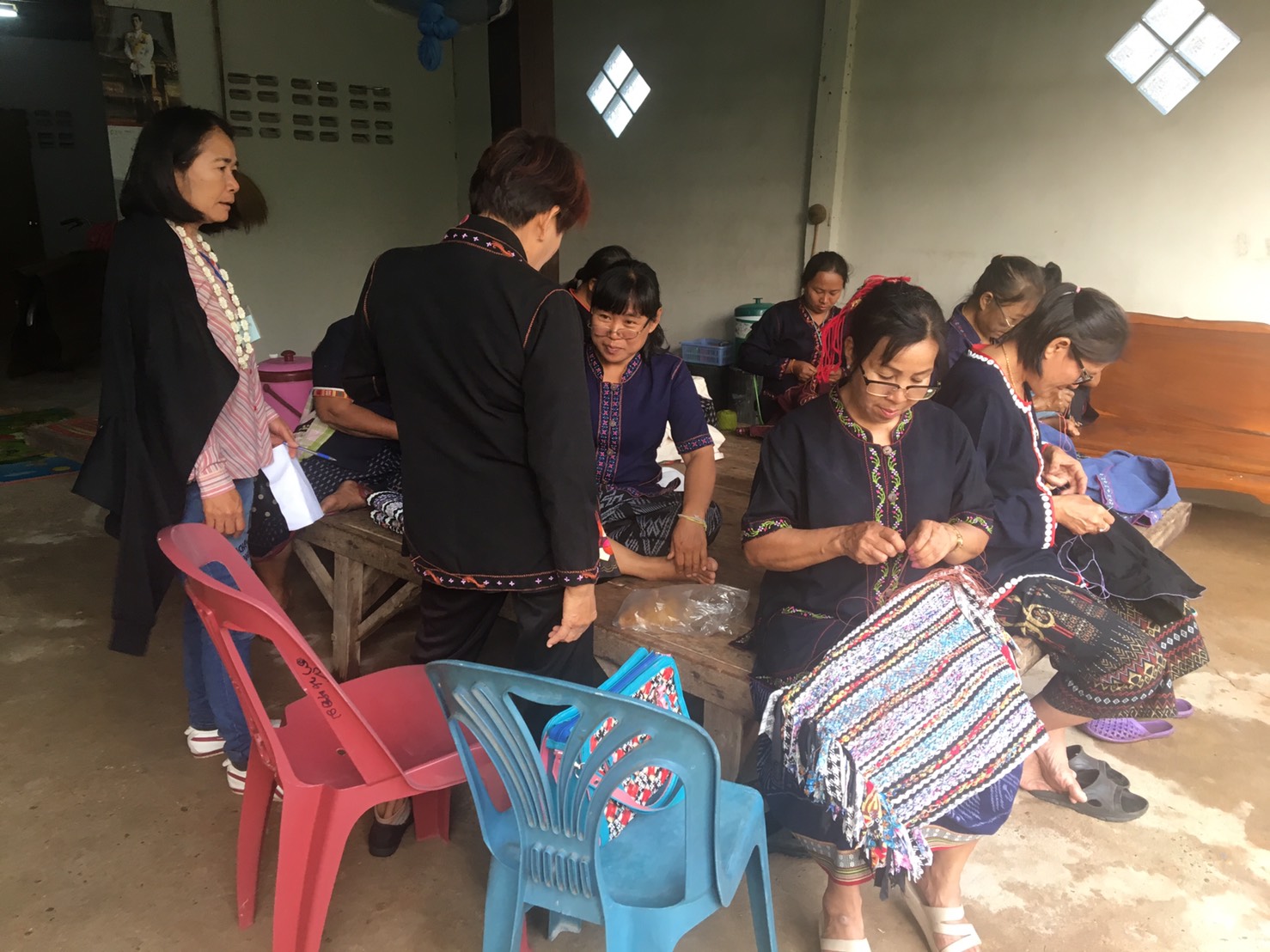 พัฒนาชุมชนหนองคาย จัดตามโครงการส่งเสริมและยกระดับมาตรฐานการท่องเที่ยว กิจกรรม:พัฒนาหมู่บ้าน OTOP เพื่อการท่องเที่ยว