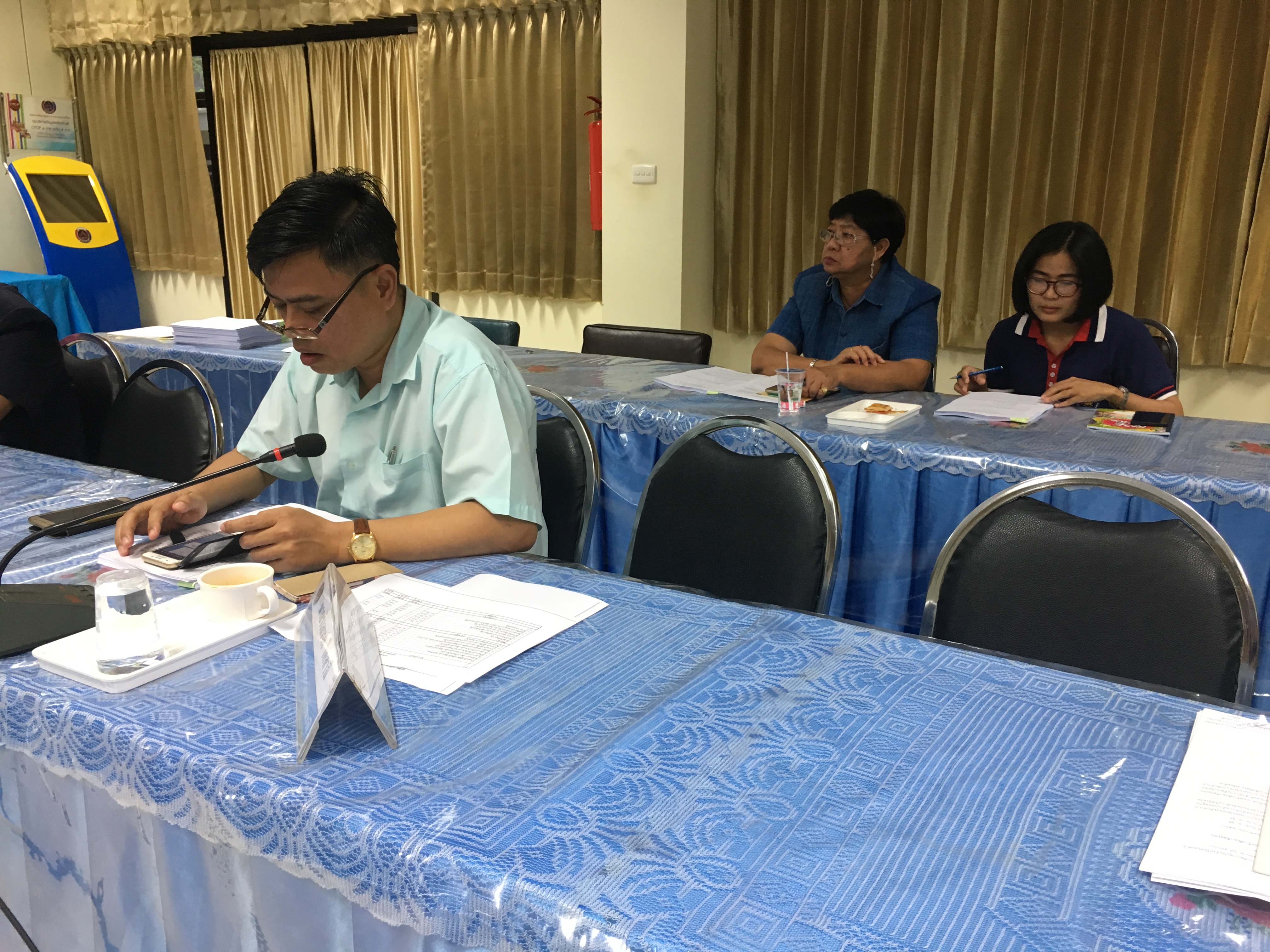 พัฒนาชุมชนหนองคาย  จัดการประชุมประจำเดือนหัวหน้ากลุ่มงาน หัวหน้าฝ่าย พัฒนาการอำเภอและนักวิชาการพัฒนาชุมชน สำนักงานพัฒนาชุมชนจังหวัดหนองคาย ครั้งที่ 3/2561