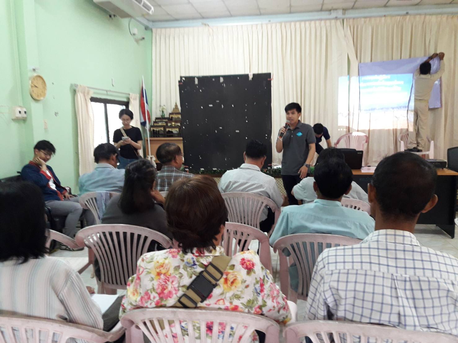 เจ้าหน้าที่พัฒนาชุมชนจังหวัดหนองคาย ร่วมการประชุมเชิงปฏิบัติการจัดทำแผนพัฒนาการท่องเที่ยวโดย ชุมชนต้นแบบ เขตพัฒนาการท่องเที่ยววิถีชีวิตลุ่มน้ำโขง