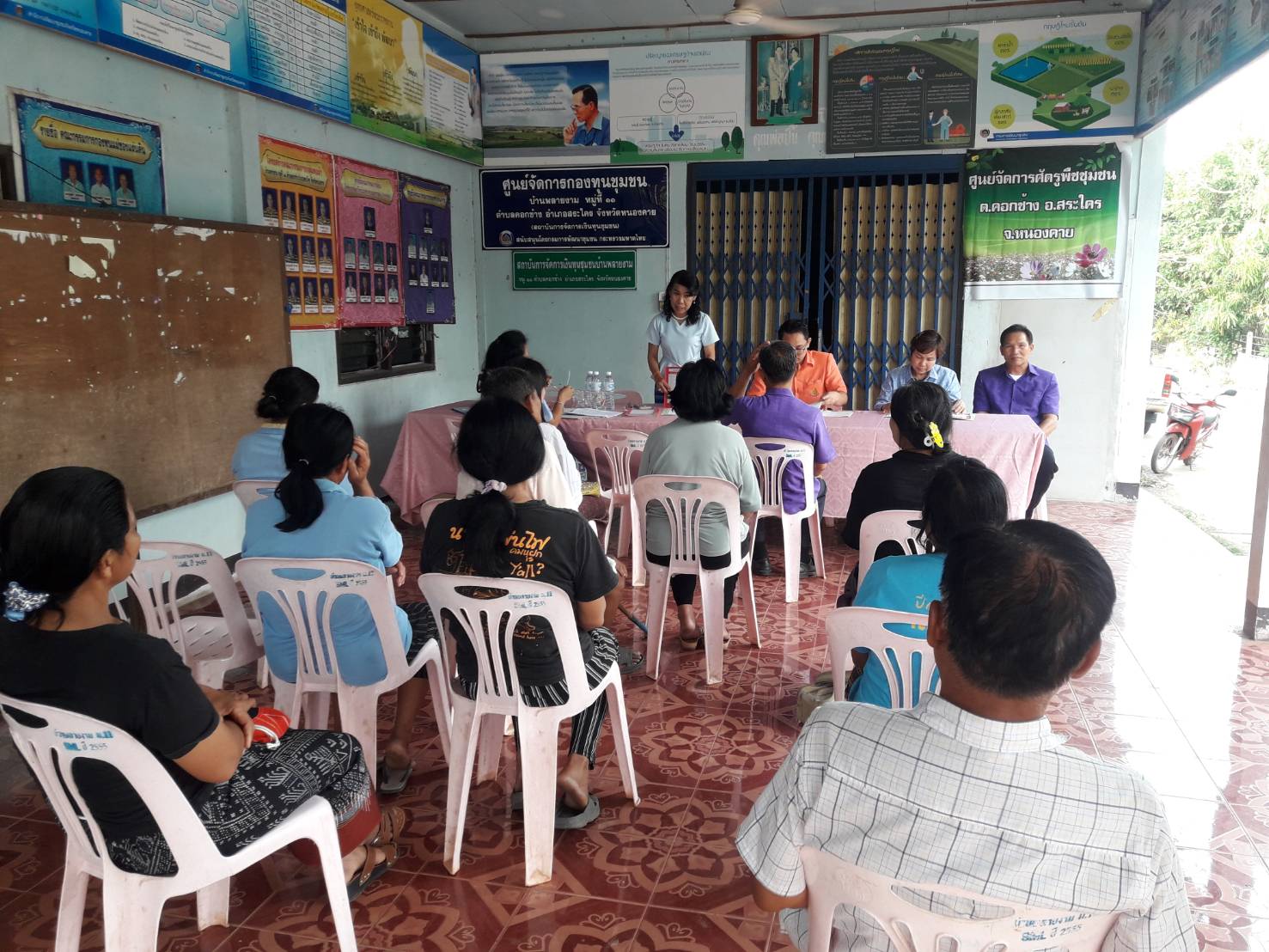 พจ.หนองคาย นำส่วนราชการลงพื้นที่สอบคุณภาพและมาตรฐานการจัดเก็บ/บันทึกประมวลผลข้อมูล จปฐ. ปี2561 ณ อำเภอสระใคร