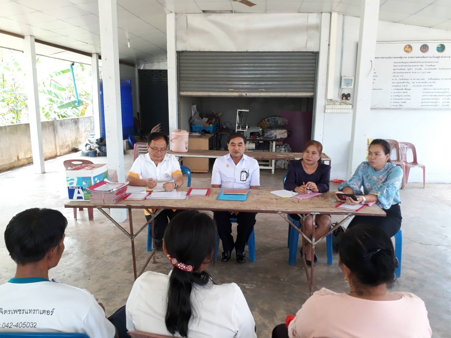 คณะตรวจสอบคุณภาพและมาตรฐานการจัดเก็บ/บันทึกประมวลผลข้อมูล จปฐ. ปี 2561 ชุดที่ 3 นำโดยนายสมปอง จันทะพันธ์ รองนายแพทย์สาธารณสุขจังหวัดหนองคาย และคณะทำงานติดตามประเมินผลการจัดเก็บและบันทึกข้อมูล จปฐ.ระดับจังหวัด ลงพื้นที่สอบคุณภาพและมาตรฐานการจัดเก็บ/บันทึกประมวลผลข้อมูล จปฐ. ปี2561 ณ อำเภอโพนพิสัย