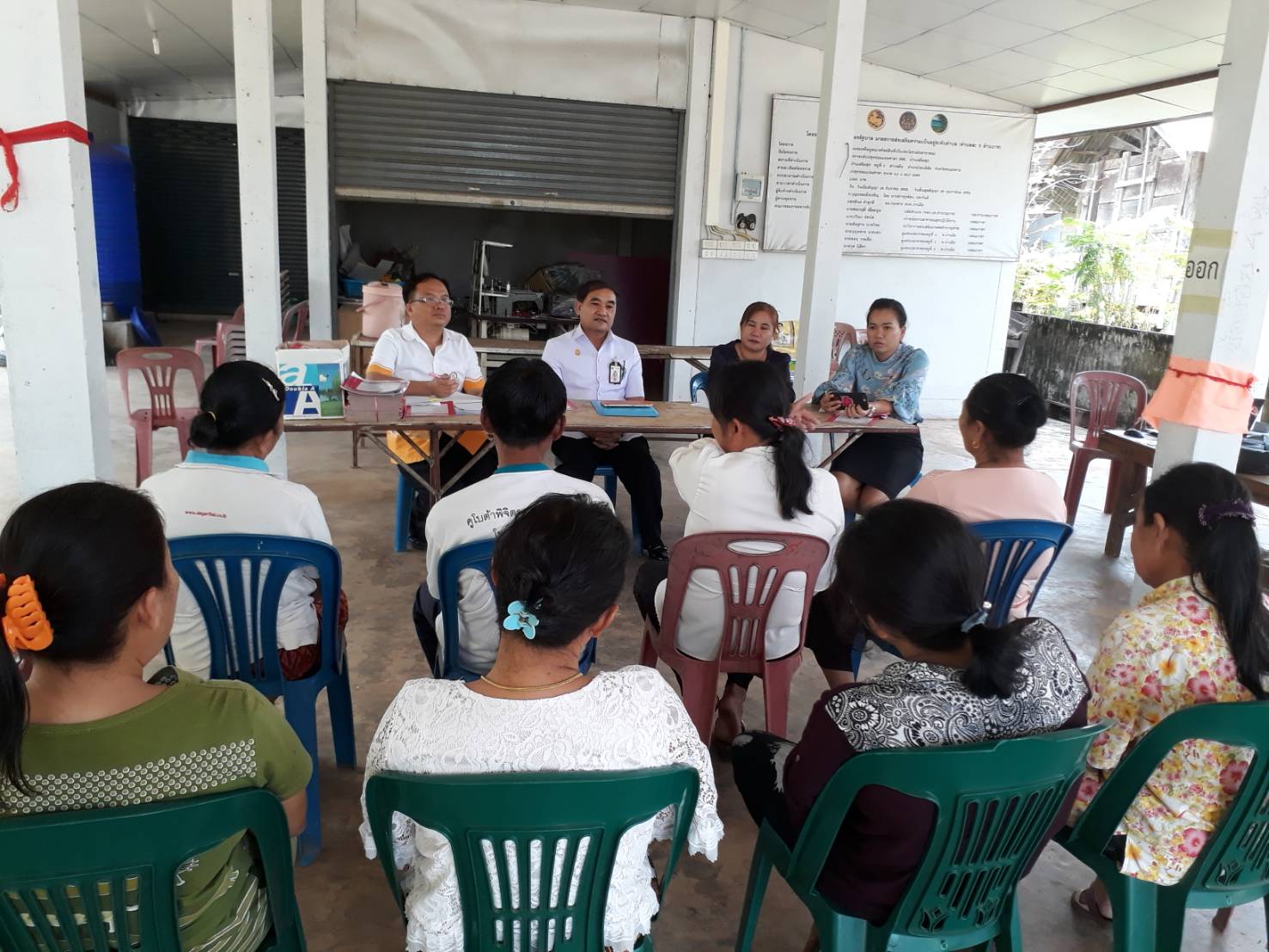 คณะตรวจสอบคุณภาพและมาตรฐานการจัดเก็บ/บันทึกประมวลผลข้อมูล จปฐ. ปี 2561 ชุดที่ 3 นำโดยนายสมปอง จันทะพันธ์ รองนายแพทย์สาธารณสุขจังหวัดหนองคาย และคณะทำงานติดตามประเมินผลการจัดเก็บและบันทึกข้อมูล จปฐ.ระดับจังหวัด ลงพื้นที่สอบคุณภาพและมาตรฐานการจัดเก็บ/บันทึกประมวลผลข้อมูล จปฐ. ปี2561 ณ อำเภอโพนพิสัย