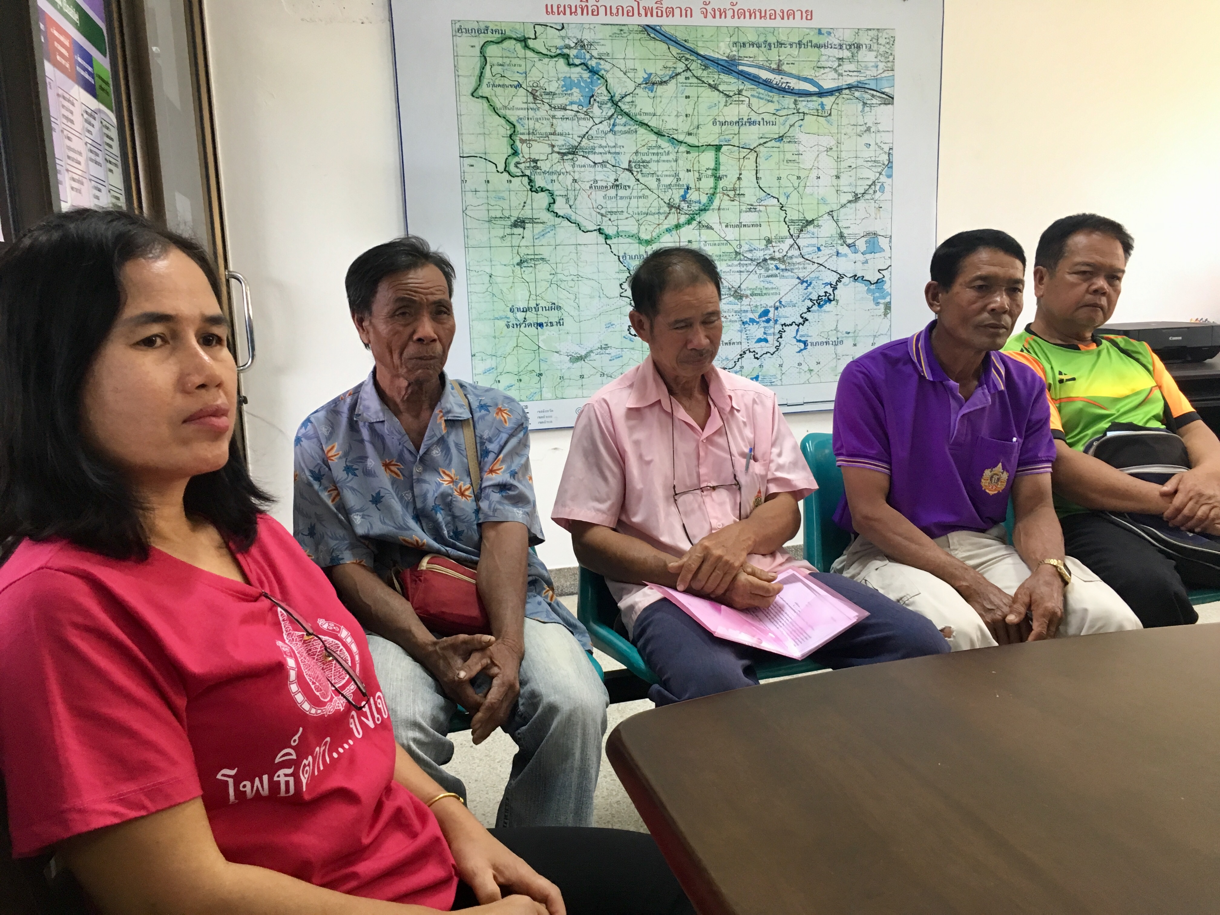 นักวิชาการพช.หนองคาย ออกติดตามสนับสนุนการบริหารจัดการกองทุนชุมชน แก่คณะทำงานจัดการกองทุนชุมชนในหมู่บ้านเป้าหมายโครงการสร้างและขยายผลสัมมาชีพชุมชน อำเภอโพธิ์ตาก