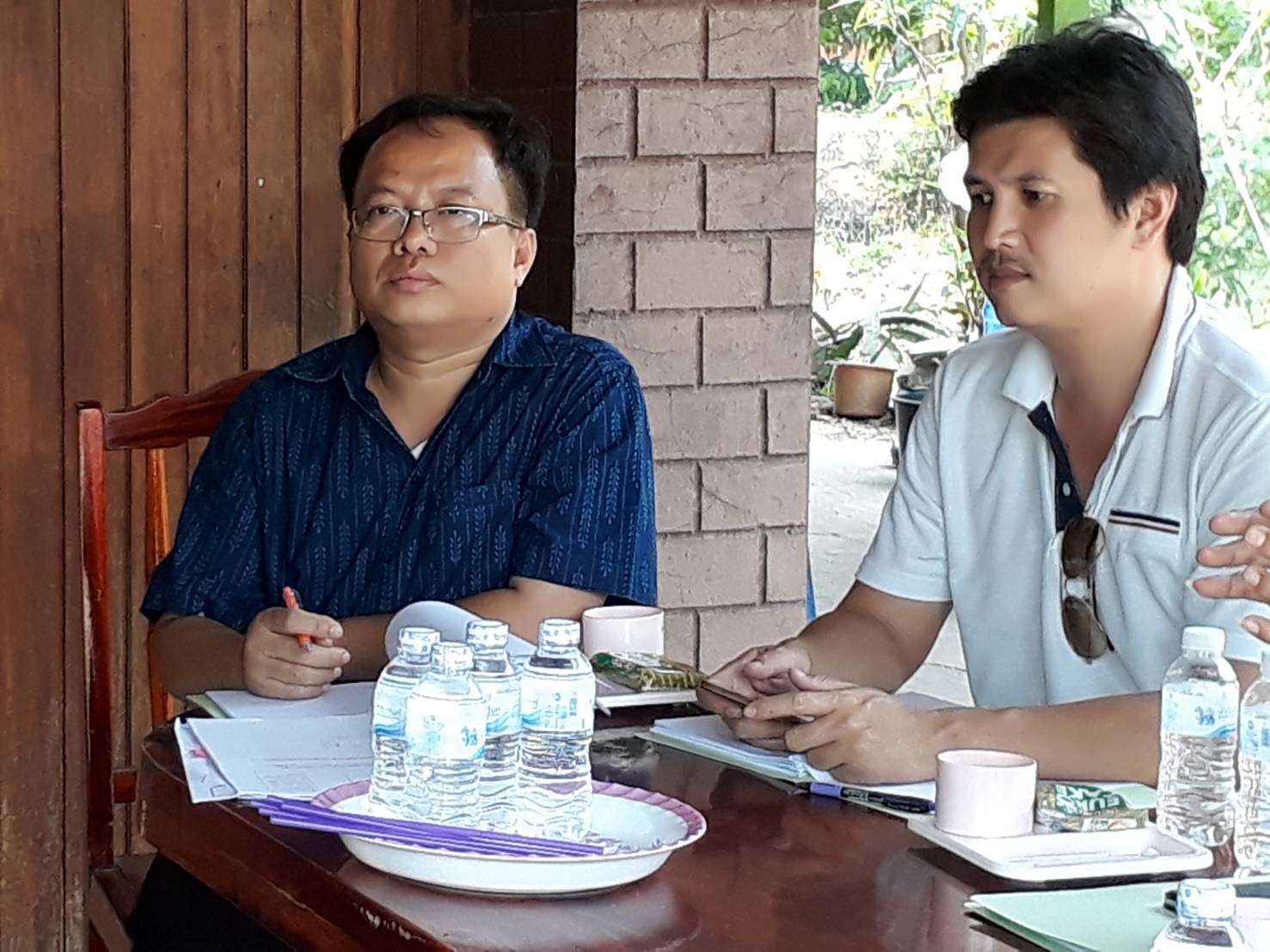 ผู้ช่วยหัวหน้ากลุ่มงานสารสนเทศการพัฒนาชุมชน ร่วมออกตรวจผลงานกลุ่มวิสาหกิจชุมชนดีเด่น อ.โพธิ์ตาก อ.ศรีเชียงใหม่ อ.สังคม