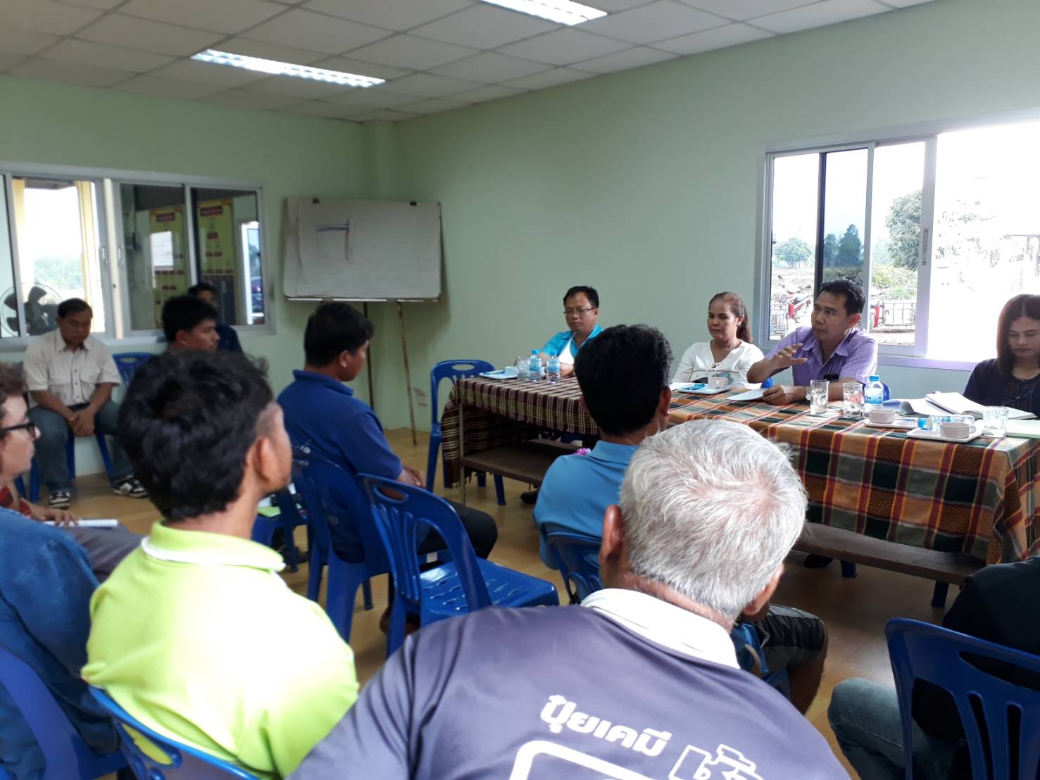 พช.หนองคาย ร่วมออกตรวจผลงานกลุ่มวิสาหกิจชุมชนดีเด่น ประจำปีงบประมาณ พ.ศ.2561 ณ อำเภอโพนพิสัย และอำเภอเฝ้าไร่