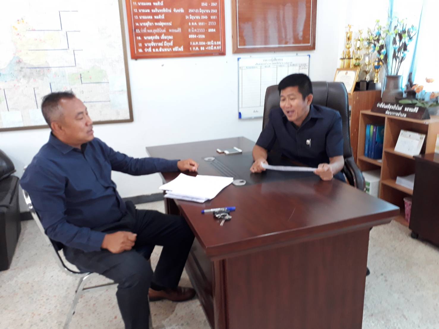 หัวหน้าฝ่ายอำนวยการ ลงพื้นที่กำชับ สพอ.เร่งรัดการเบิกจ่ายงบประมาณให้ทันตามไตรมาส 2