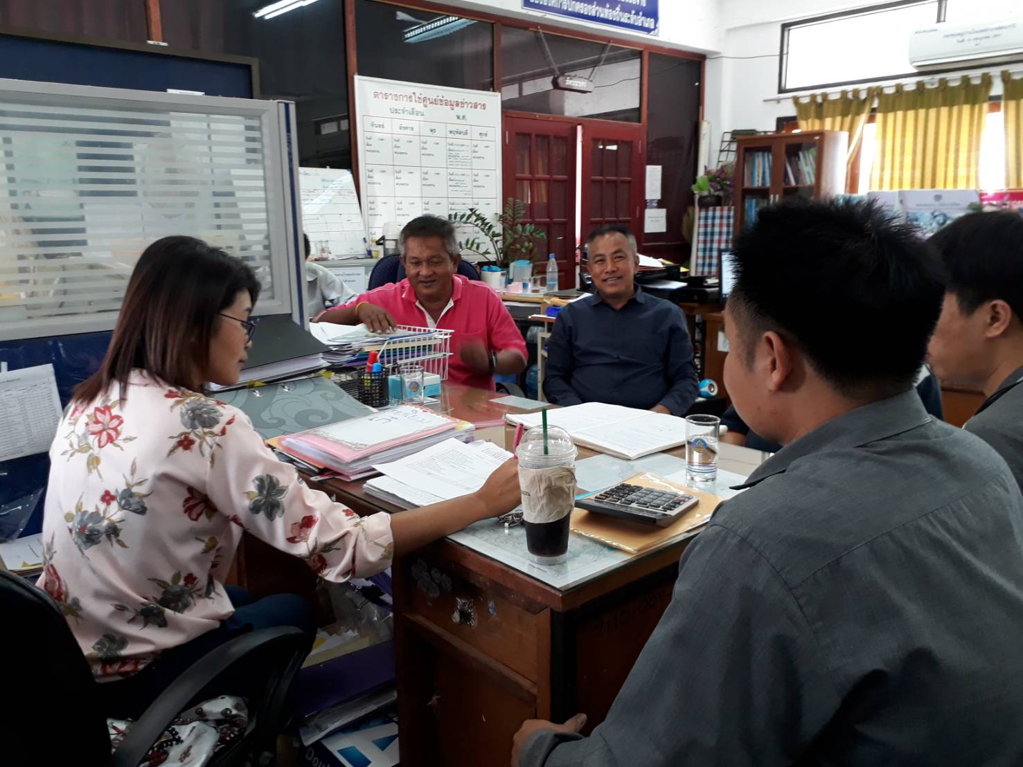 หัวหน้าฝ่ายอำนวยการ ลงพื้นที่กำชับ สพอ.เร่งรัดการเบิกจ่ายงบประมาณให้ทันตามไตรมาส 2