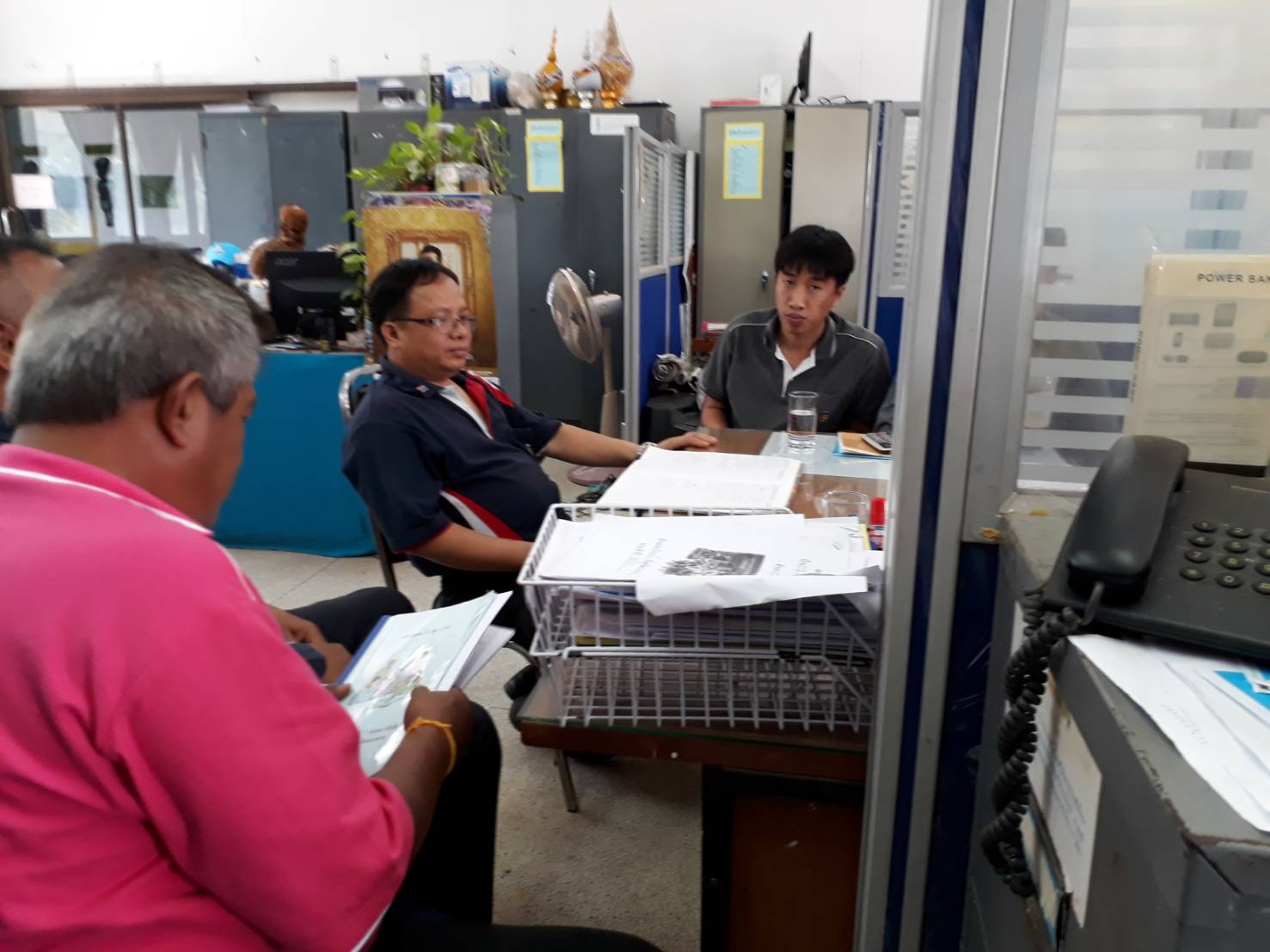 หัวหน้าฝ่ายอำนวยการ ลงพื้นที่กำชับ สพอ.เร่งรัดการเบิกจ่ายงบประมาณให้ทันตามไตรมาส 2