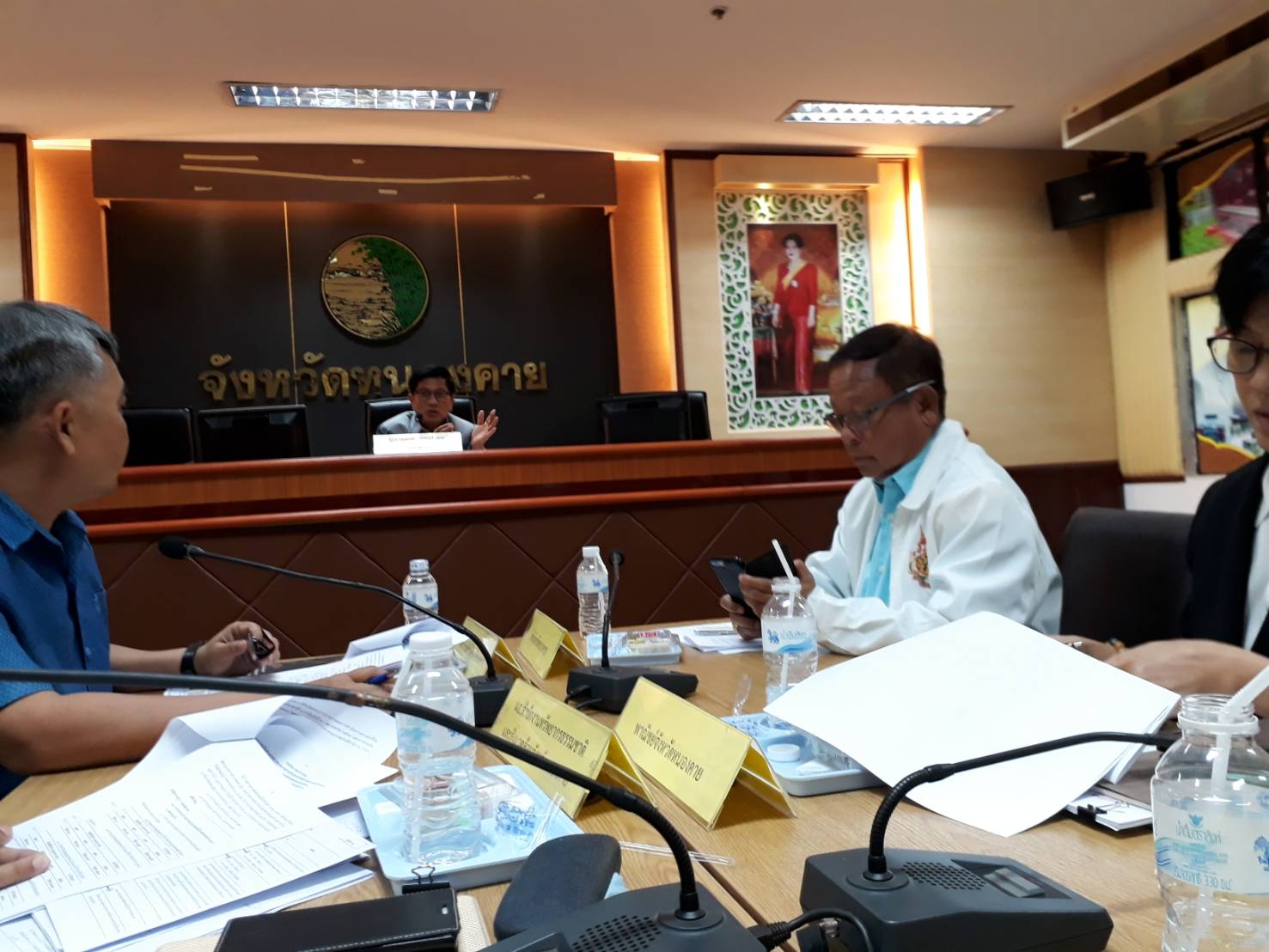 พช.หนองคาย ร่วมประชุมการประเมินส่วนราชการตามมาตรการปรับปรุงประสิทธิภาพในการปฏิบัติราชการของจังหวัดหนองคาย ประจำปีงบประมาณ พ.ศ.2561