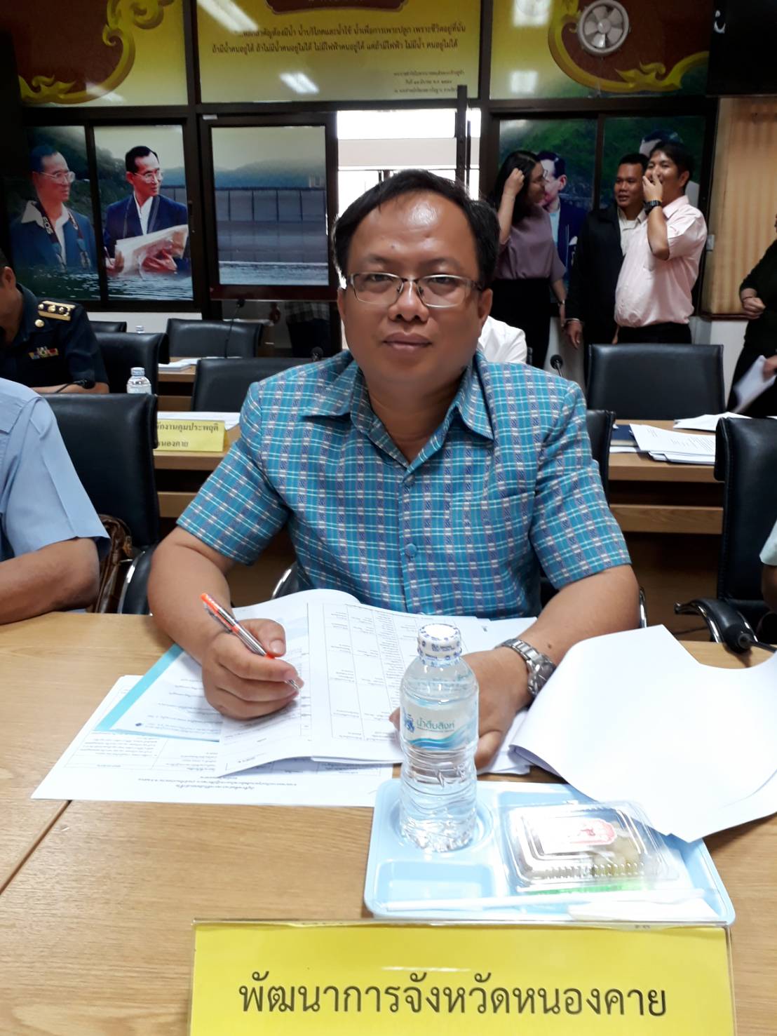 พช.หนองคาย ร่วมประชุมการประเมินส่วนราชการตามมาตรการปรับปรุงประสิทธิภาพในการปฏิบัติราชการของจังหวัดหนองคาย ประจำปีงบประมาณ พ.ศ.2561