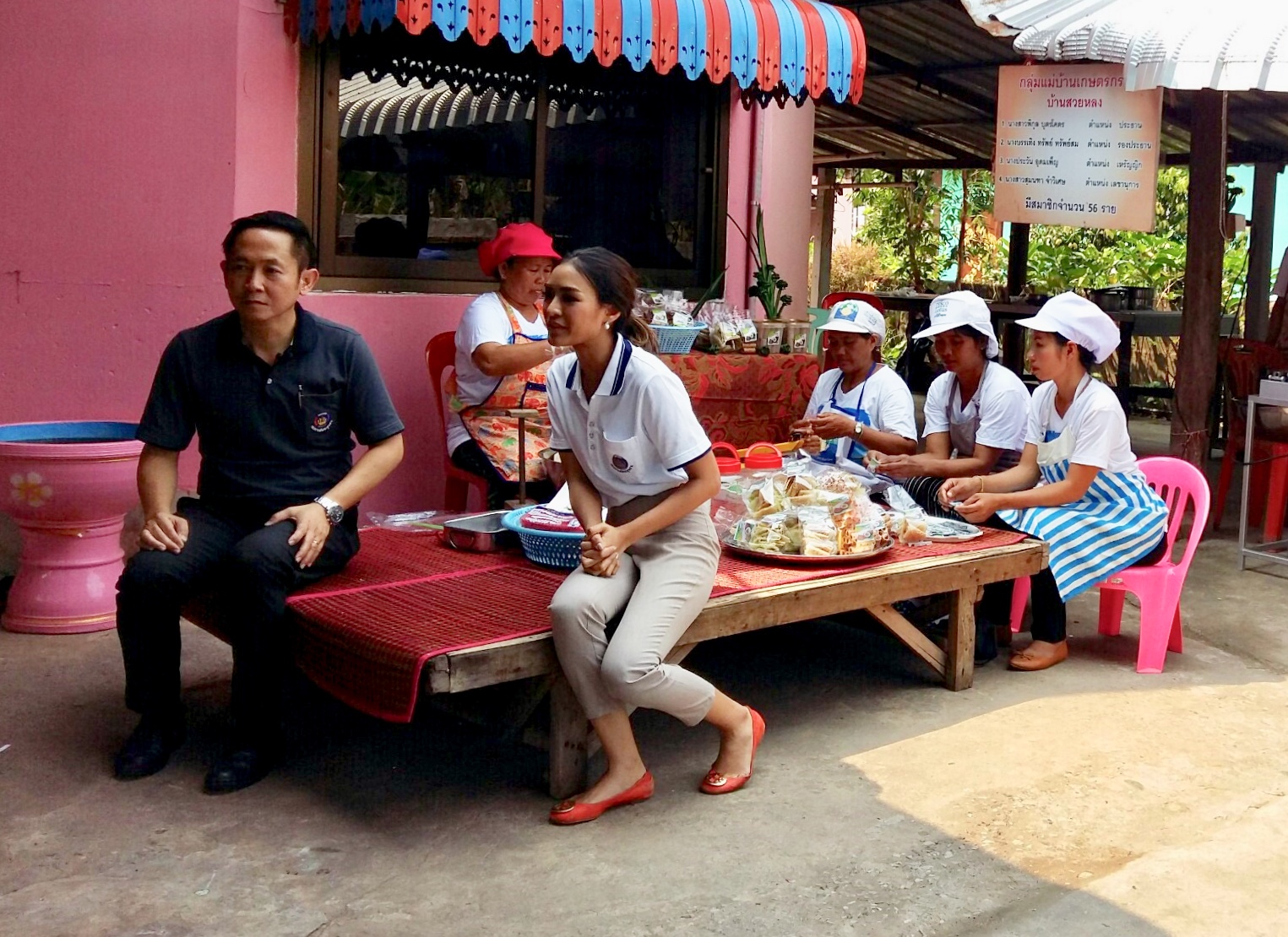 รายการ “เช็คอินที่นี่…ของดี พช.” ตอน พัฒนาสัมมาชีพชุมชน สู่วิถีความพอเพียง ถ่ายทำที่จังหวัดหนองคาย