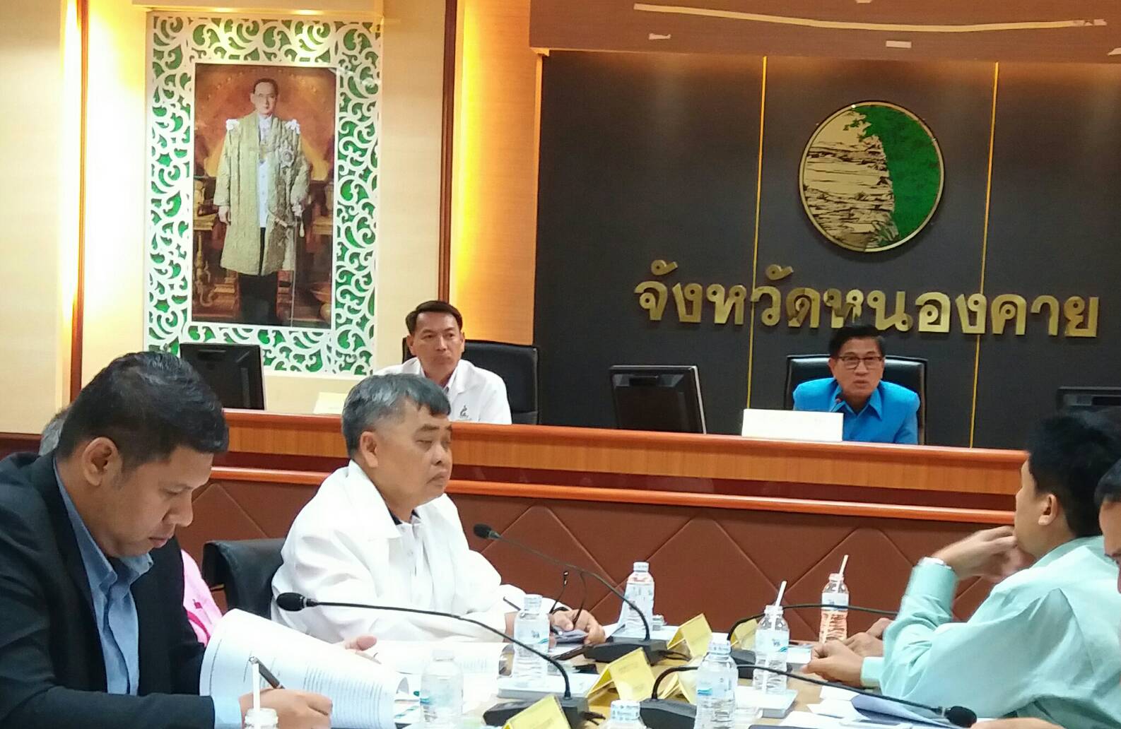 พจ.หนองคาย ร่วมประชุมคณะกรรมการบริหารงานจังหวัดแบบบูรณาการจังหวัดหนองคาย (ก.บ.จ.นค.) ครั้งที่ 3/2561