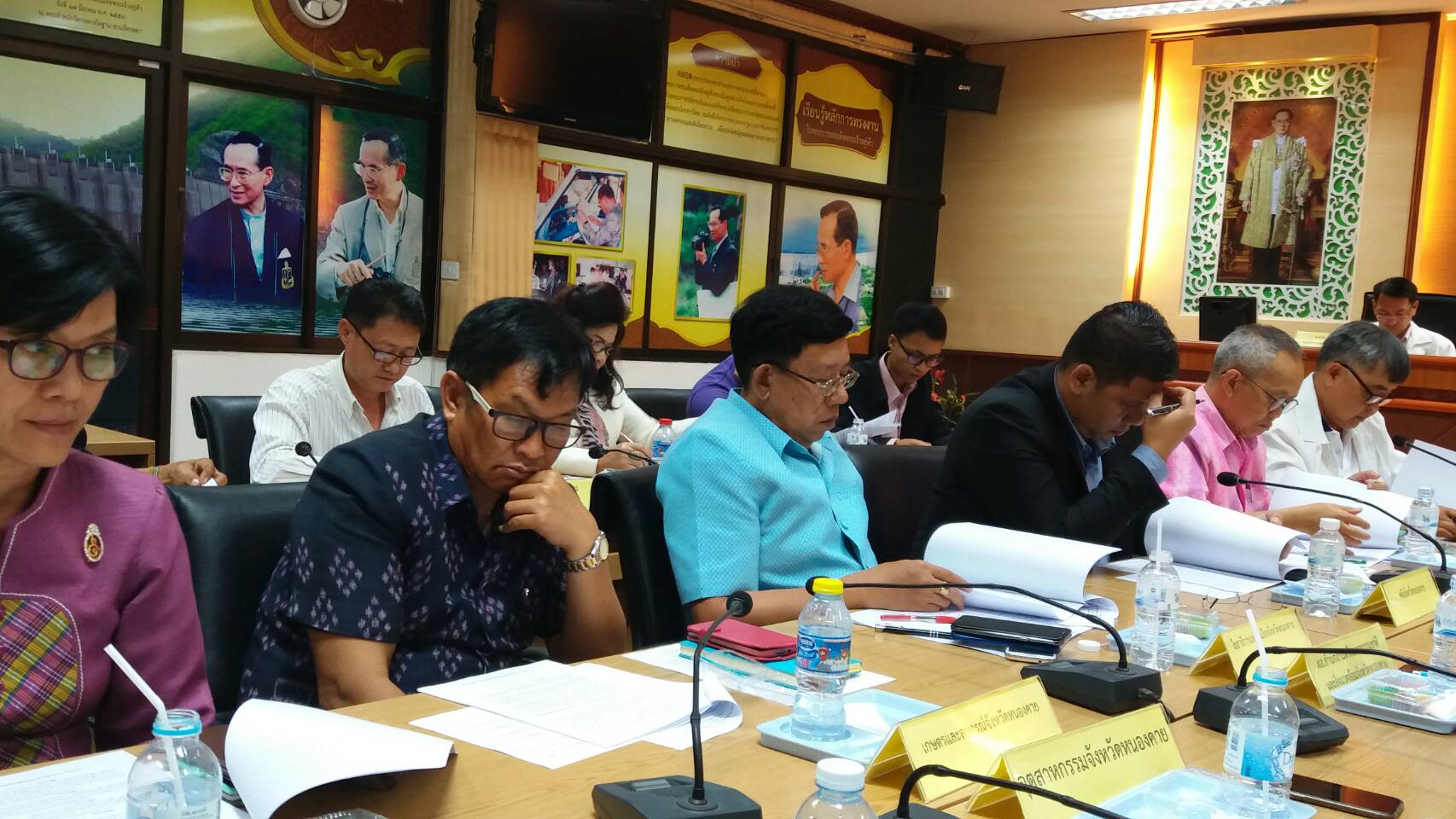 พจ.หนองคาย ร่วมประชุมคณะกรรมการบริหารงานจังหวัดแบบบูรณาการจังหวัดหนองคาย (ก.บ.จ.นค.) ครั้งที่ 3/2561