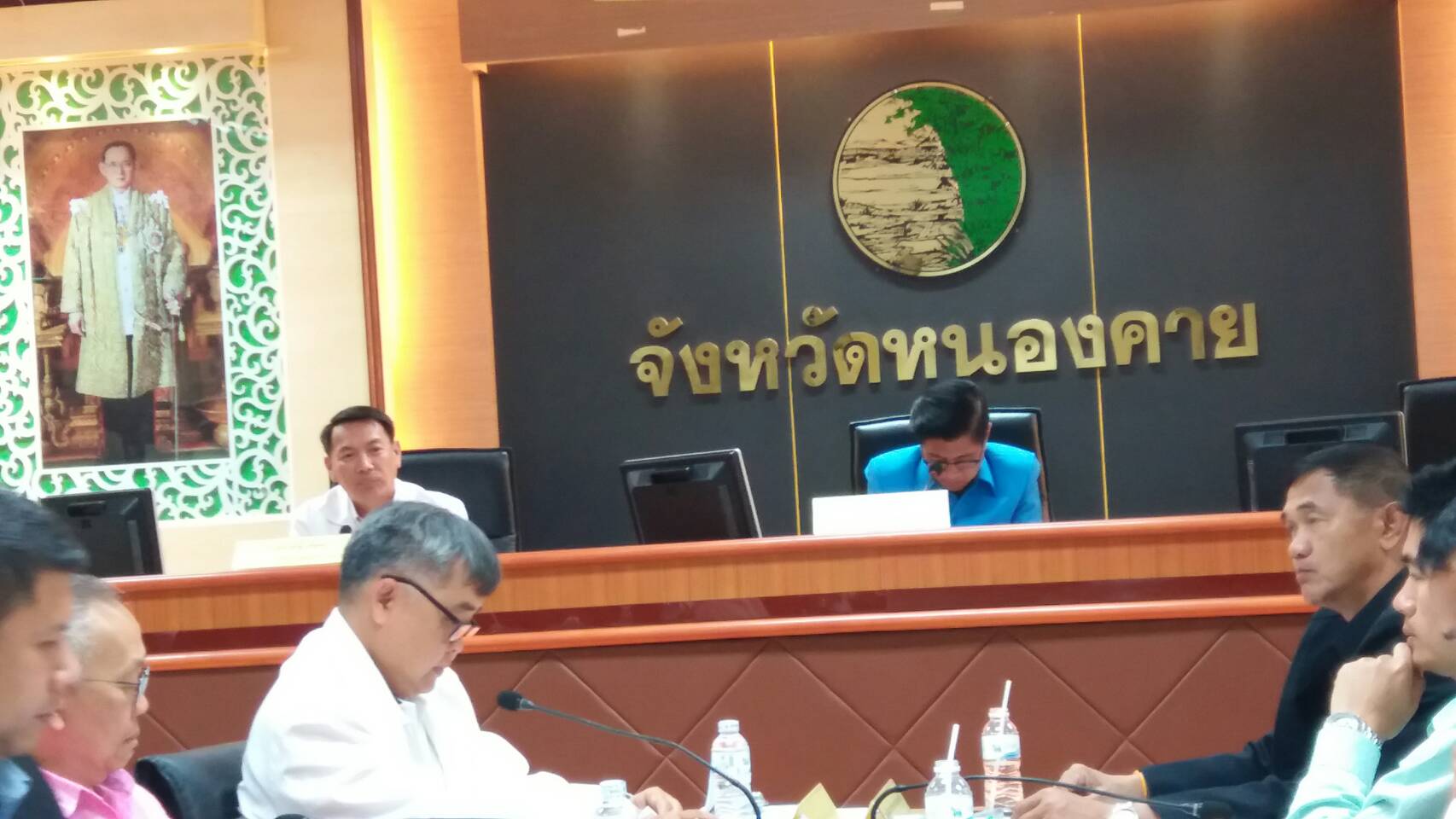 พจ.หนองคาย ร่วมประชุมคณะกรรมการบริหารงานจังหวัดแบบบูรณาการจังหวัดหนองคาย (ก.บ.จ.นค.) ครั้งที่ 3/2561