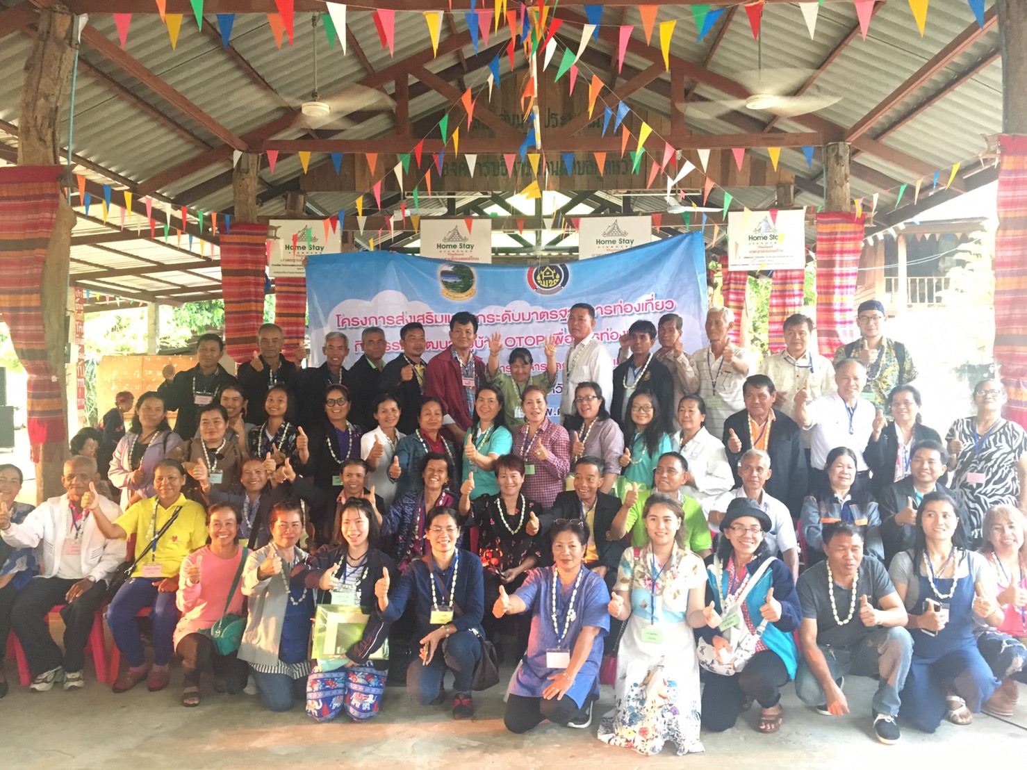 พัฒนาชุมชนหนองคาย จัดตามโครงการส่งเสริมและยกระดับมาตรฐานการท่องเที่ยว กิจกรรม:พัฒนาหมู่บ้าน OTOP เพื่อการท่องเที่ยว