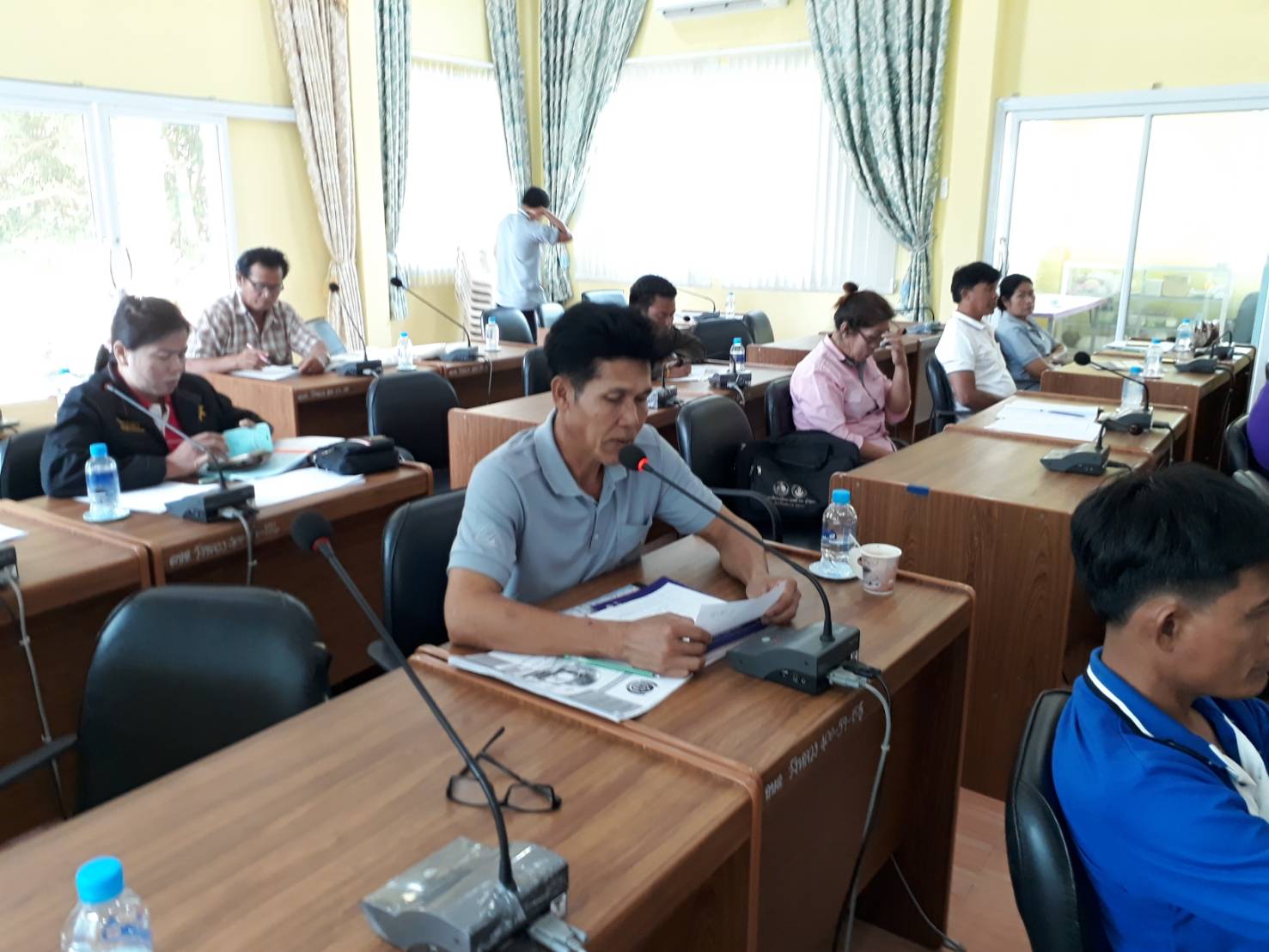 พัฒนาชุมชนหนองคาย จัดเวทีประชาคมครั้งที่ 2 ตาม “โครงการ การจัดทำสารสนเทศตำบลต้นแบบ เพื่อการพัฒนาคุณชีวิต ” ณ ตำบลวังหลวง