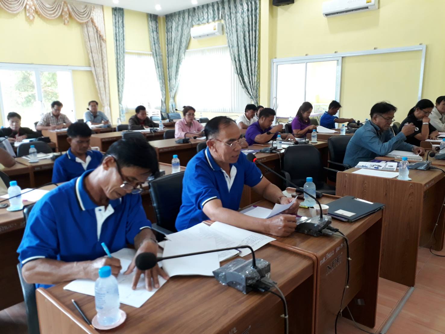 พัฒนาชุมชนหนองคาย จัดเวทีประชาคมครั้งที่ 2 ตาม “โครงการ การจัดทำสารสนเทศตำบลต้นแบบ เพื่อการพัฒนาคุณชีวิต ” ณ ตำบลวังหลวง