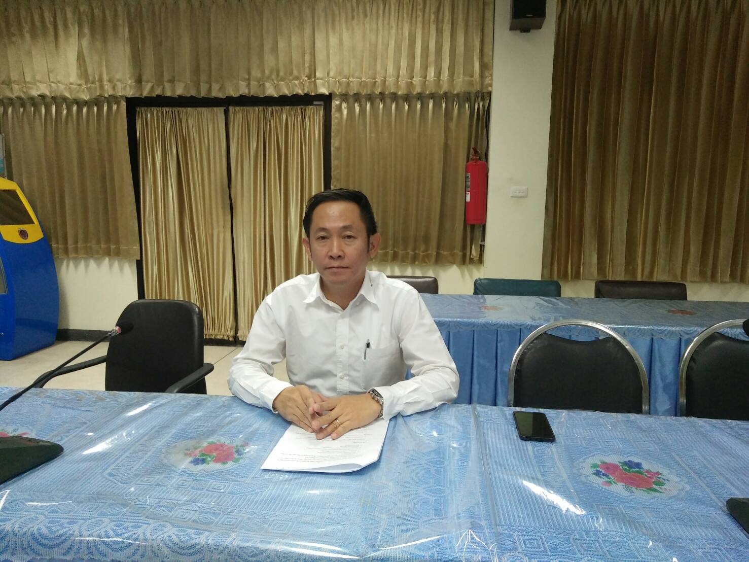 สพจ.หนองคาย ดำเนินการคัดเลือก (สัมภาษณ์) ข้าราชการเข้ารับการอบรมหลักสูตรนักบริหารงานพัฒนาชุมชน (นบพ.) ประจำปีงบประมาณ พ.ศ. 2561