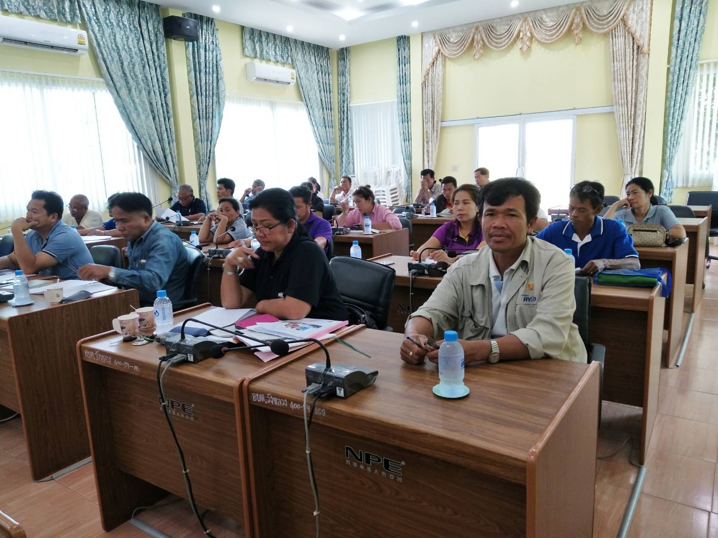 พัฒนาชุมชนหนองคาย จัดเวทีประชาคมครั้งที่ 2 ตาม “โครงการ การจัดทำสารสนเทศตำบลต้นแบบ เพื่อการพัฒนาคุณชีวิต ” ณ ตำบลวังหลวง