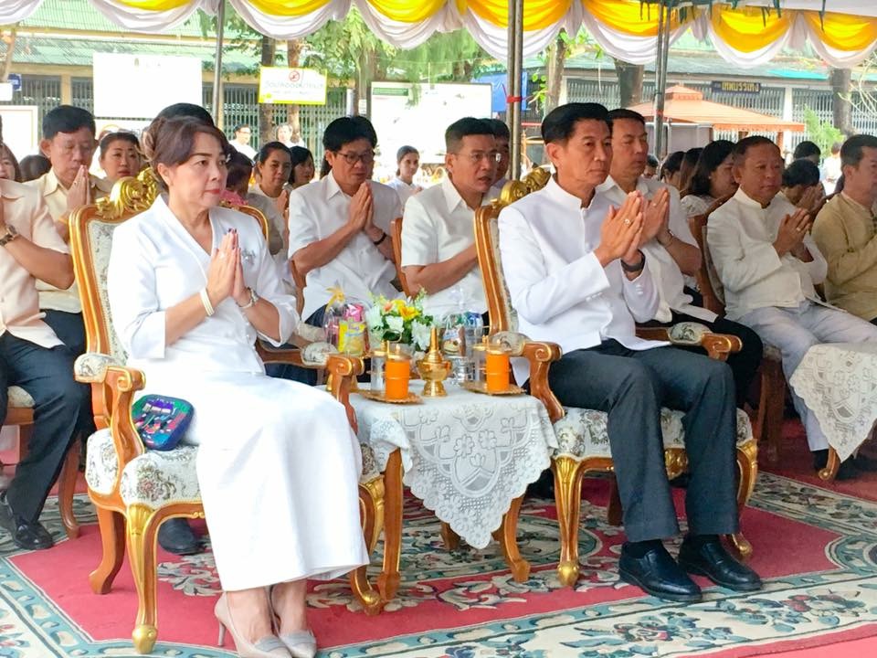 พจ.หนองคาย ร่วมพิธีทางศาสนา ในกิจกรรม งานสัปดาห์เผยแผ่พระพุทธศาสนา เนื่องในเทศกาลวันมาฆบูชา ประจำปี 2561