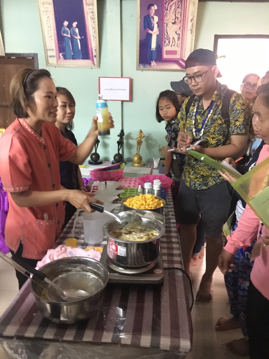 พัฒนาชุมชนหนองคาย จัดตามโครงการส่งเสริมและยกระดับมาตรฐานการท่องเที่ยว กิจกรรม:พัฒนาหมู่บ้าน OTOP เพื่อการท่องเที่ยว