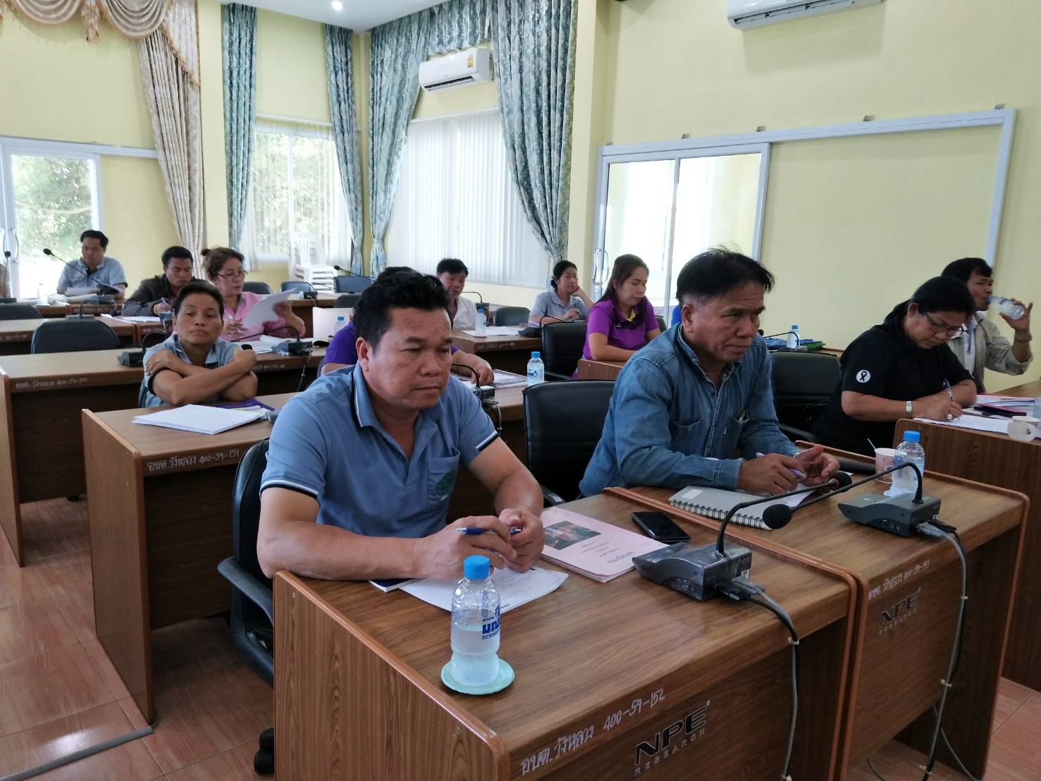 พัฒนาชุมชนหนองคาย จัดเวทีประชาคมครั้งที่ 2 ตาม “โครงการ การจัดทำสารสนเทศตำบลต้นแบบ เพื่อการพัฒนาคุณชีวิต ” ณ ตำบลวังหลวง