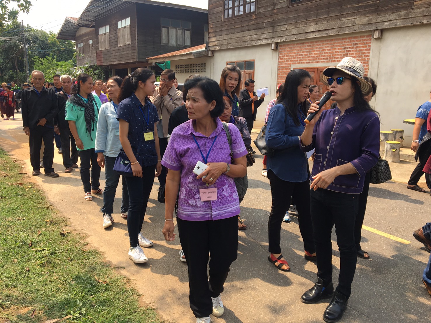 พช.หนองคาย พาผู้นำชุมชนหมู่บ้านท่องเที่ยว ศึกษาดูงานณ บ้านภู ต.บ้านเป้า อ.หนองสูง จ.มุกดาหาร