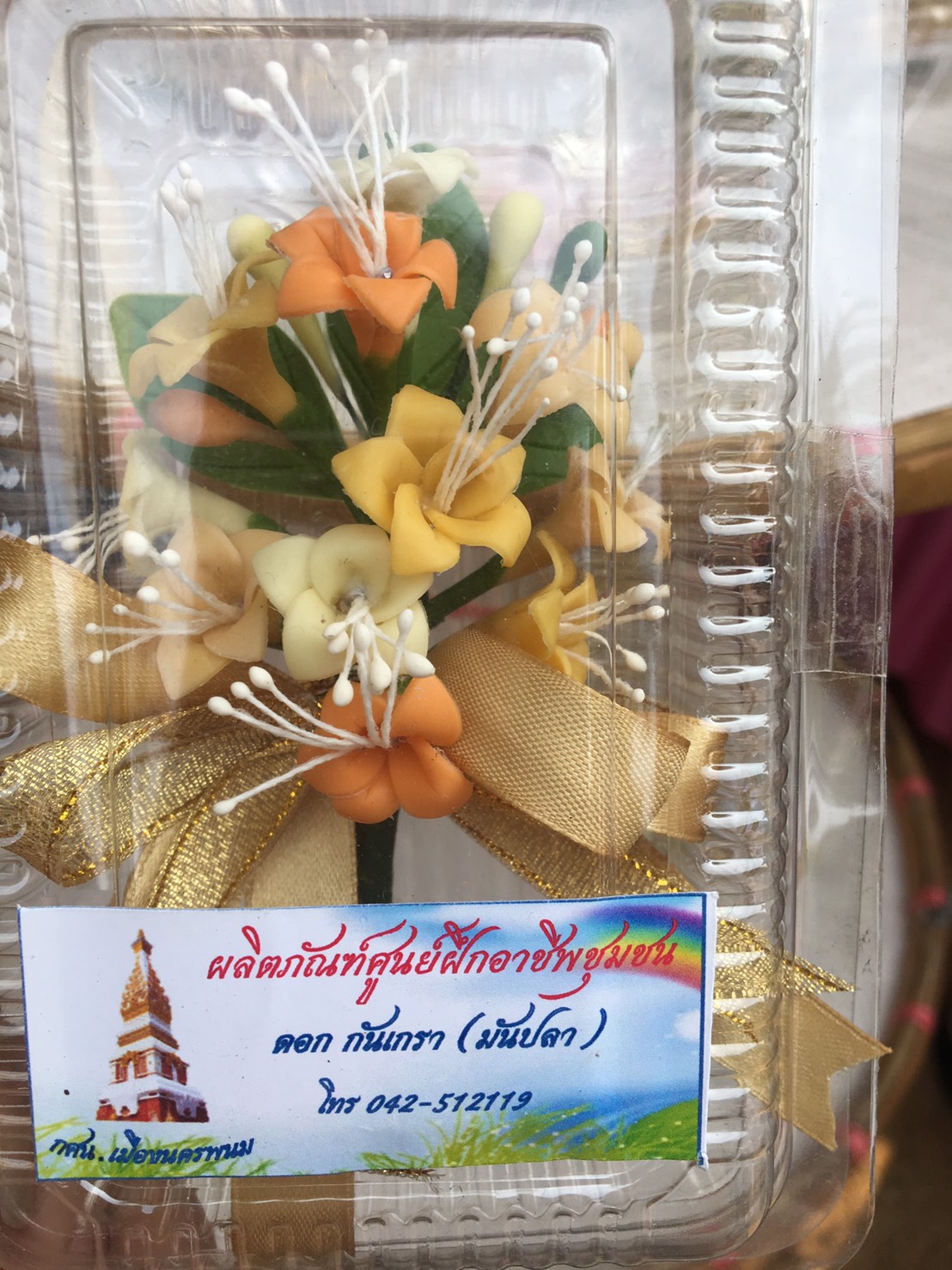 ผู้เข้ารับการฝึกอบรมตามโครงการส่งเสริมและยกระดับมาตรฐานการท่องเที่ยว กิจกรรม:พัฒนาหมู่บ้าน OTOP เพื่อการท่องเที่ยว ศึกษาดูงานชนเผ่าไทแสก บ้านอาจสามารถ ต.อาจสามารถ อ.เมือง จ.นครพนม