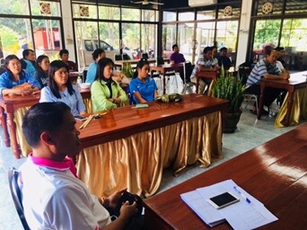 คณะตรวจสอบคุณภาพและมาตรฐานการจัดเก็บ/บันทึกประมวลผลข้อมูล จปฐ. ปี2561 ชุดที่ 1 ลงพื้นที่อำเภอสังคม