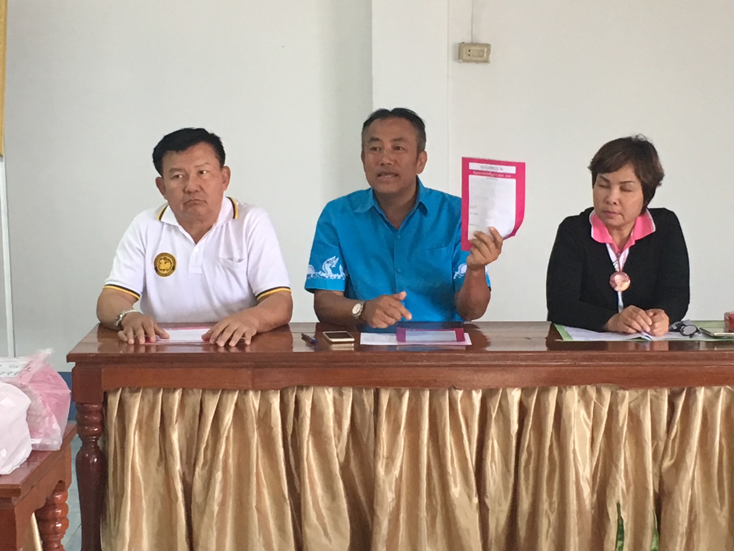 คณะตรวจสอบคุณภาพและมาตรฐานการจัดเก็บ/บันทึกประมวลผลข้อมูล จปฐ. ปี2561 ชุดที่ 1 ลงพื้นที่อำเภอสังคม