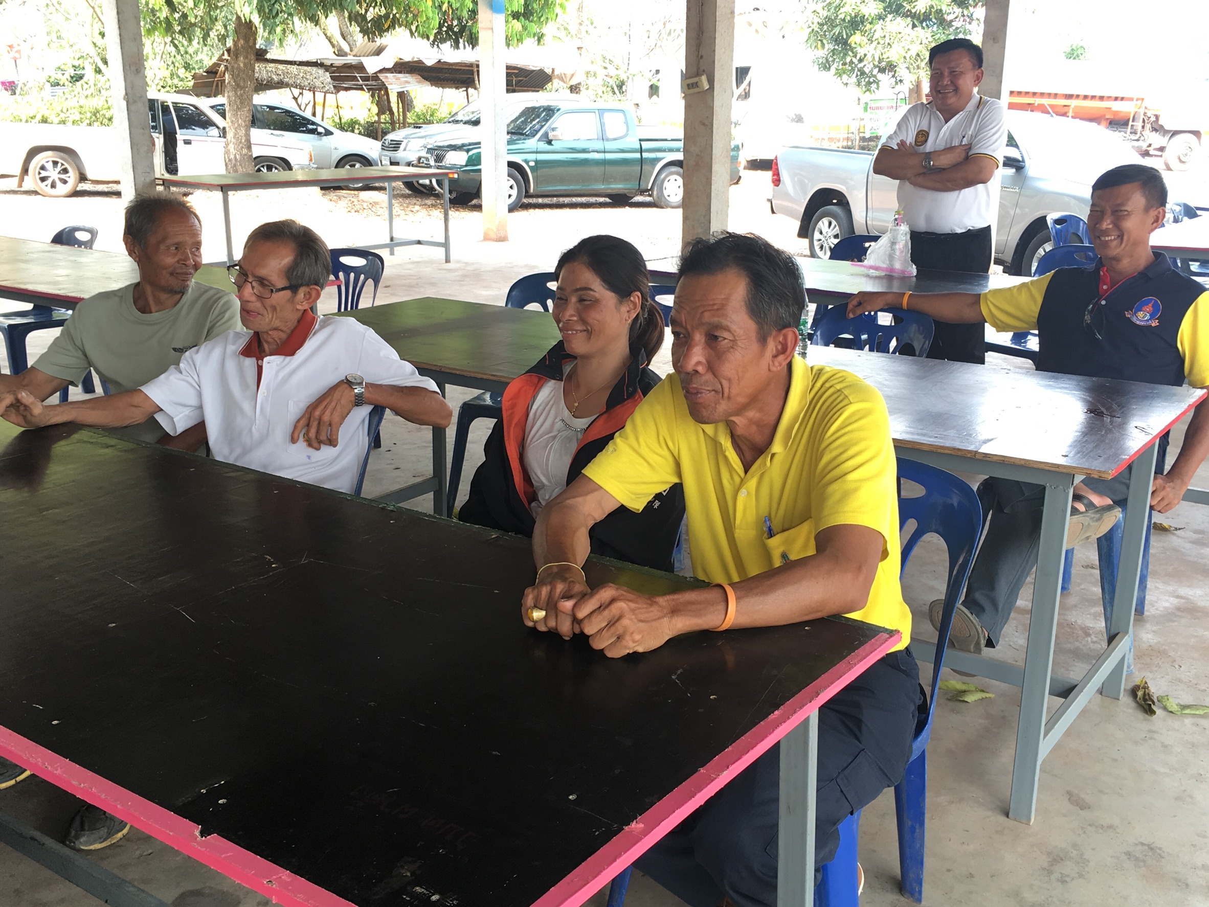 คณะตรวจสอบคุณภาพและมาตรฐานการจัดเก็บ/บันทึกประมวลผลข้อมูล จปฐ. ปี2561 ชุดที่ 1 ลงพื้นที่อำเภอสังคม