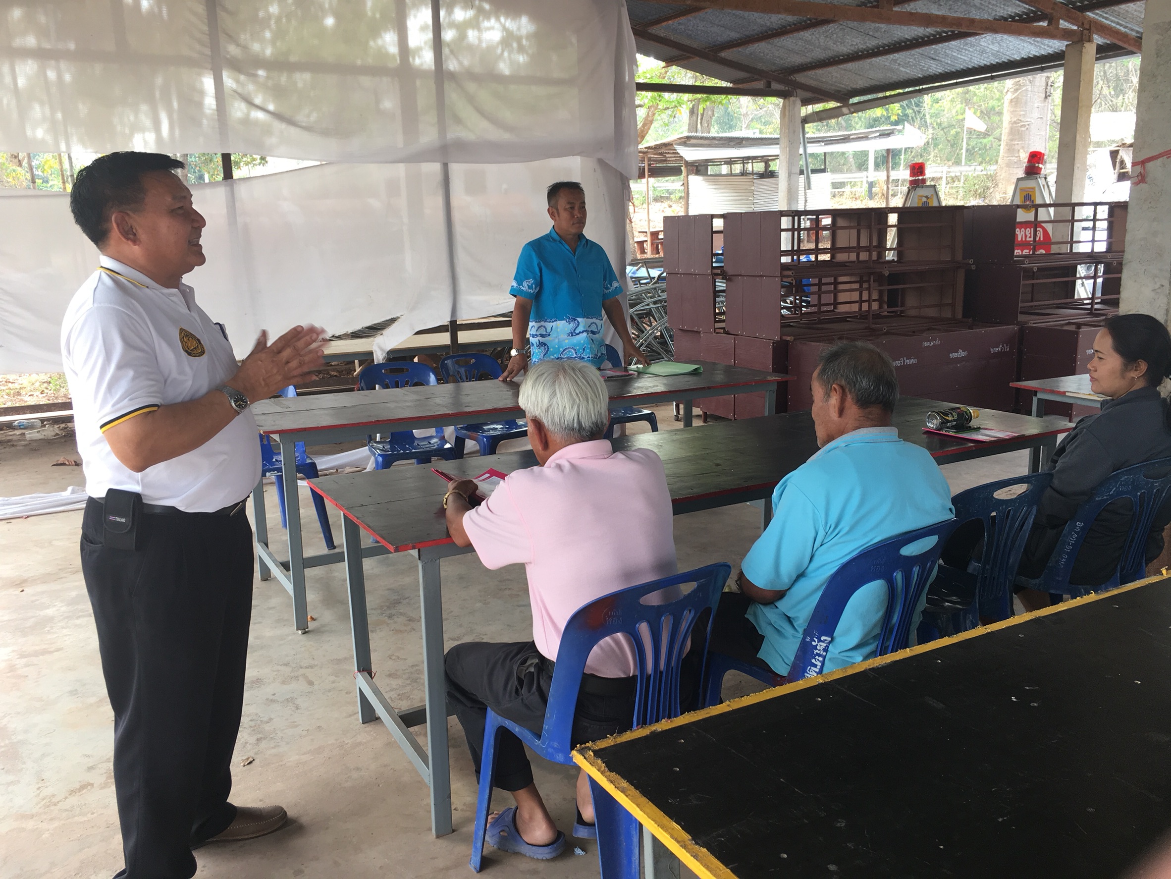 คณะตรวจสอบคุณภาพและมาตรฐานการจัดเก็บ/บันทึกประมวลผลข้อมูล จปฐ. ปี2561 ชุดที่ 1 ลงพื้นที่อำเภอสังคม