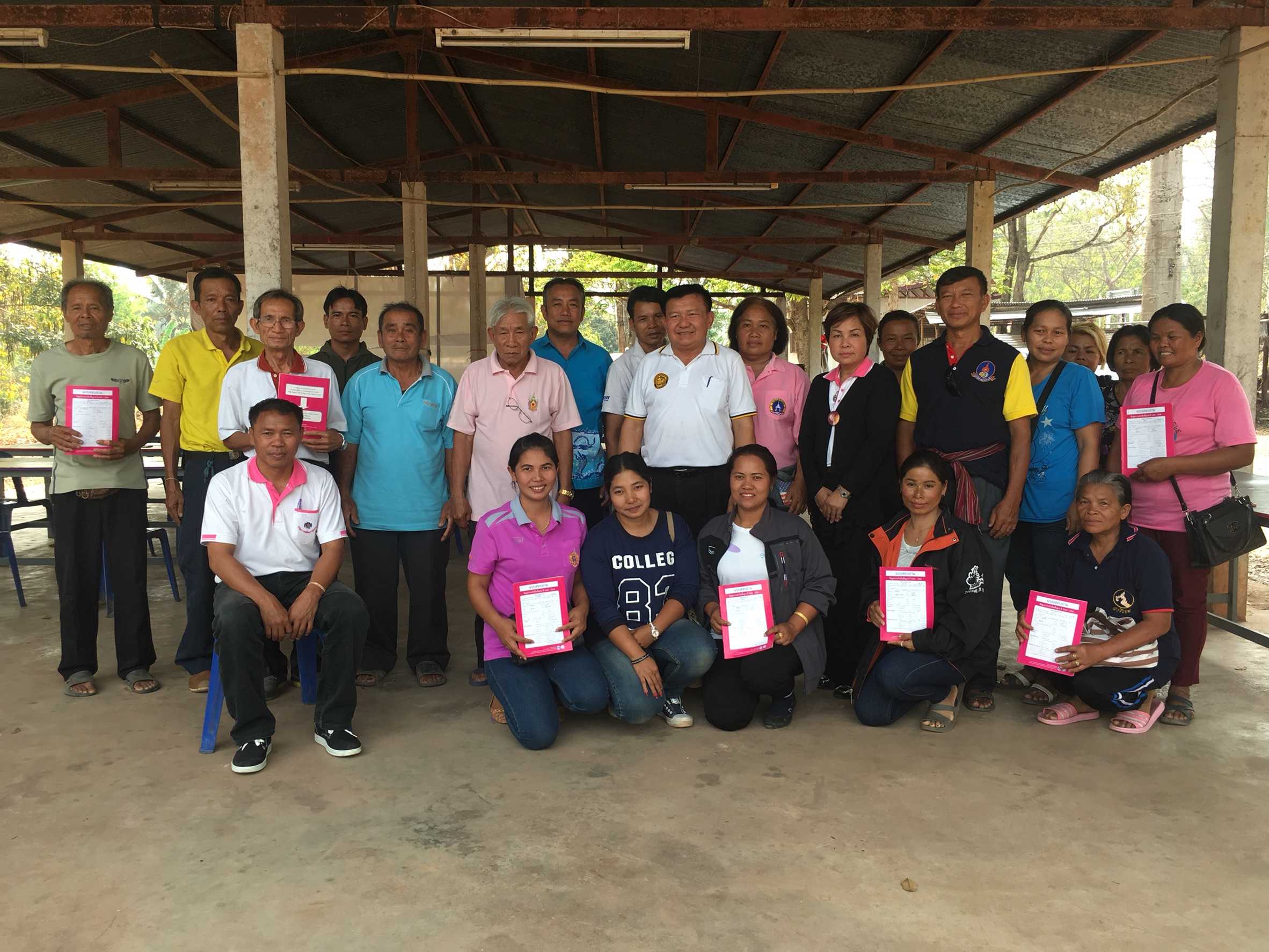 คณะตรวจสอบคุณภาพและมาตรฐานการจัดเก็บ/บันทึกประมวลผลข้อมูล จปฐ. ปี2561 ชุดที่ 1 ลงพื้นที่อำเภอสังคม