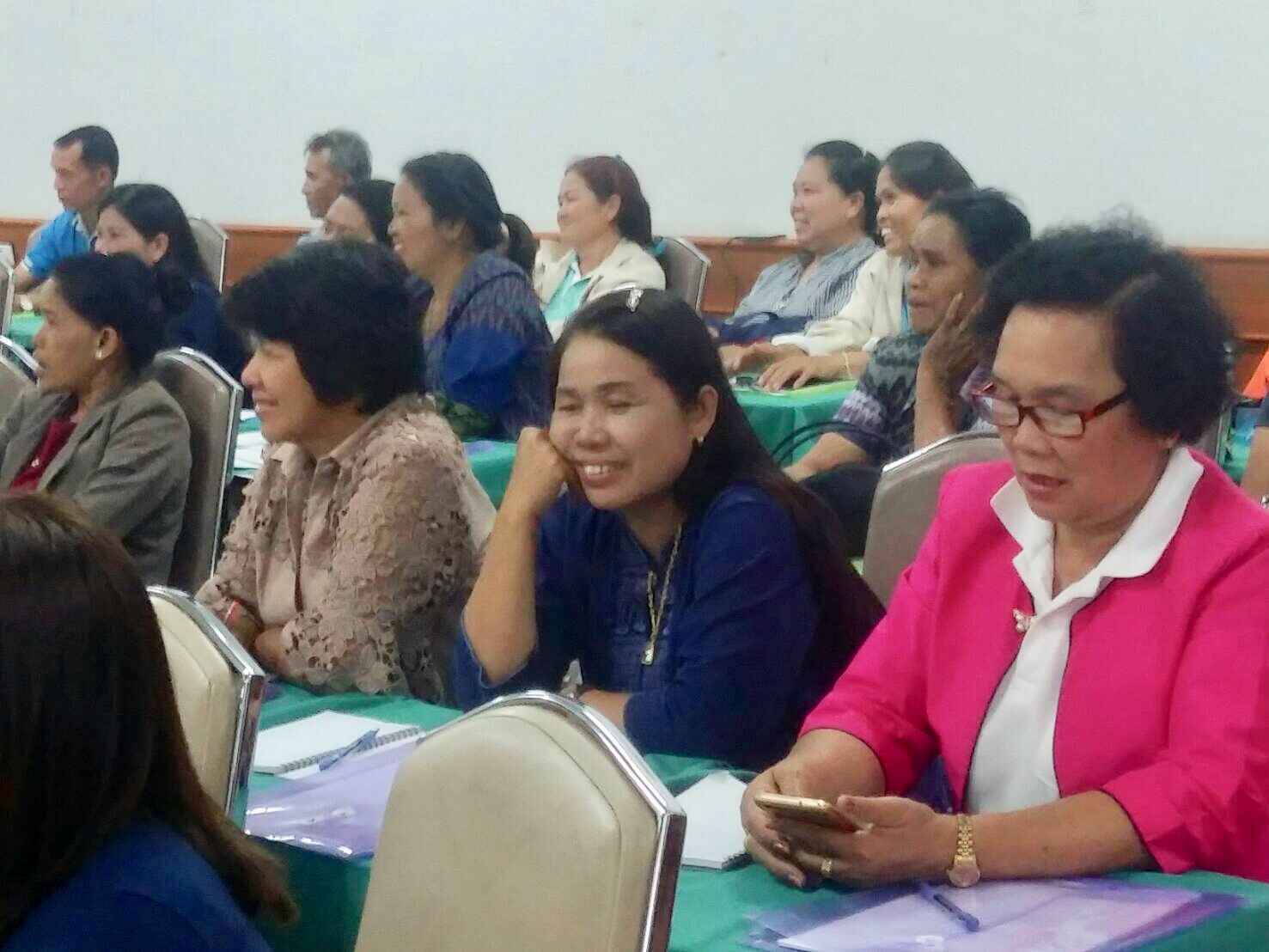 ผู้ประกอบการ OTOP หนองคาย ร่วมประชุมเชิงปฏิบัติการพัฒนาศักยภาพผู้ผลิต ผู้ประกอบการ ด้านการผลิต