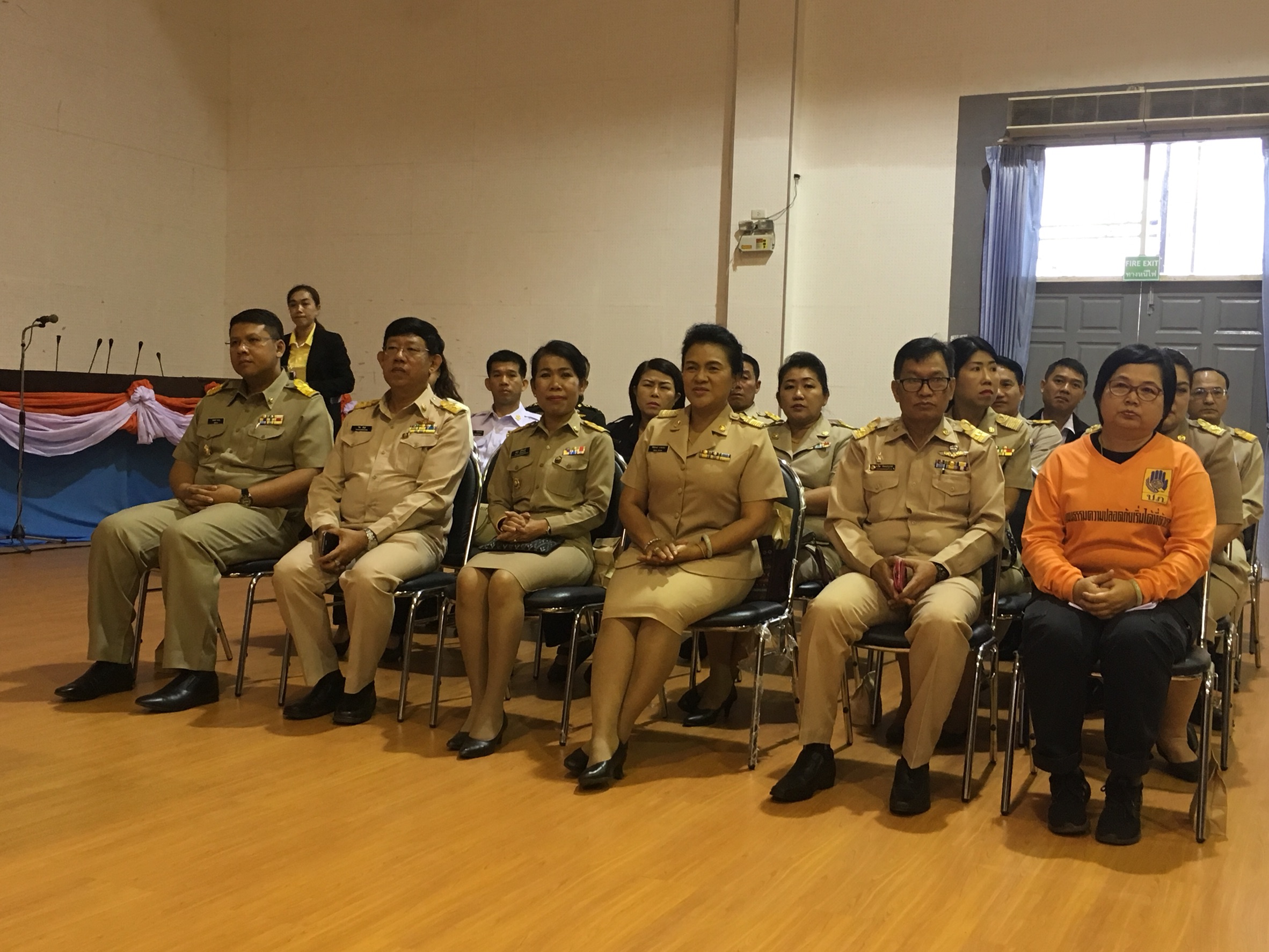 26 มีนาคม 2561 เวลา 09.00 น. พจ.หนองคาย ร่วมเปิดการฝึกอบรมดับเพลิงขั้นต้น