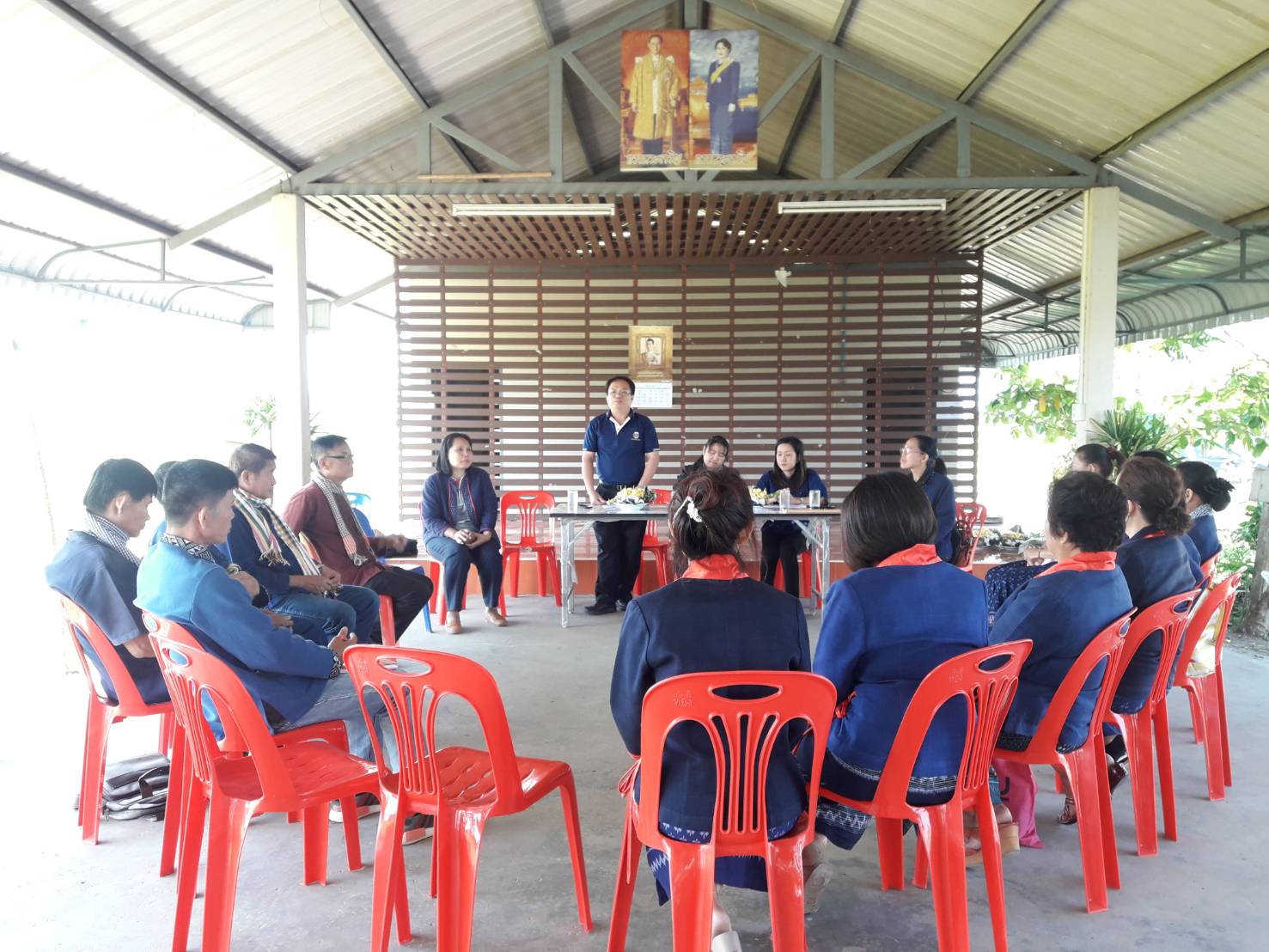 สพจ.หนองคาย ติดตามการดำเนินงานโครงการยกระดับการท่องเที่ยวทางวัฒนธรรมครบวงจร ณ อำเภอศรีเชียงใหม่