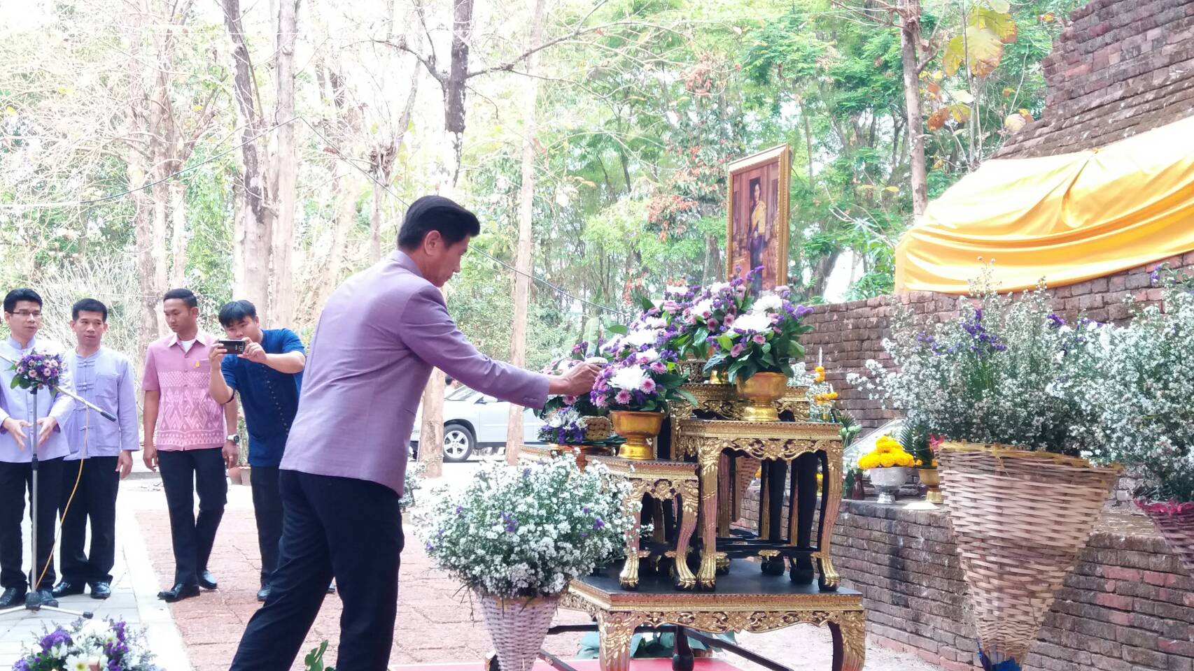 พจ.หนองคาย ร่วมโครงการรณรงค์รักษามรดกศิลปวัฒนธรรมของชาติ เนื่องในวันอนุรักษ์มรดกไทย ประจำปี 2561