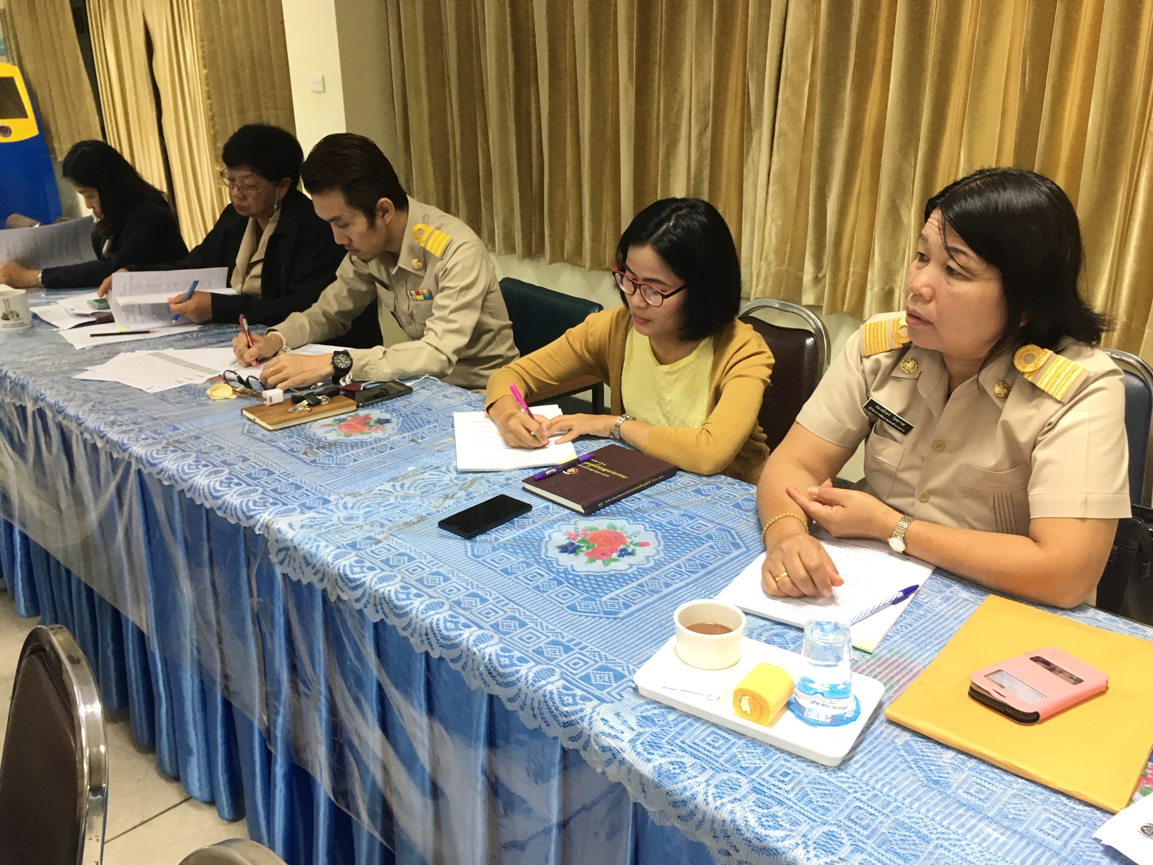 สพจ.หนองคาย ประชุมประจำเดือน หัวหน้ากลุ่มงาน หัวหน้าฝ่าย พัฒนาการอำเภอ และนักวิชาการพัฒนาชุมชน ครั้งที่ ๔/๒๕๖๑