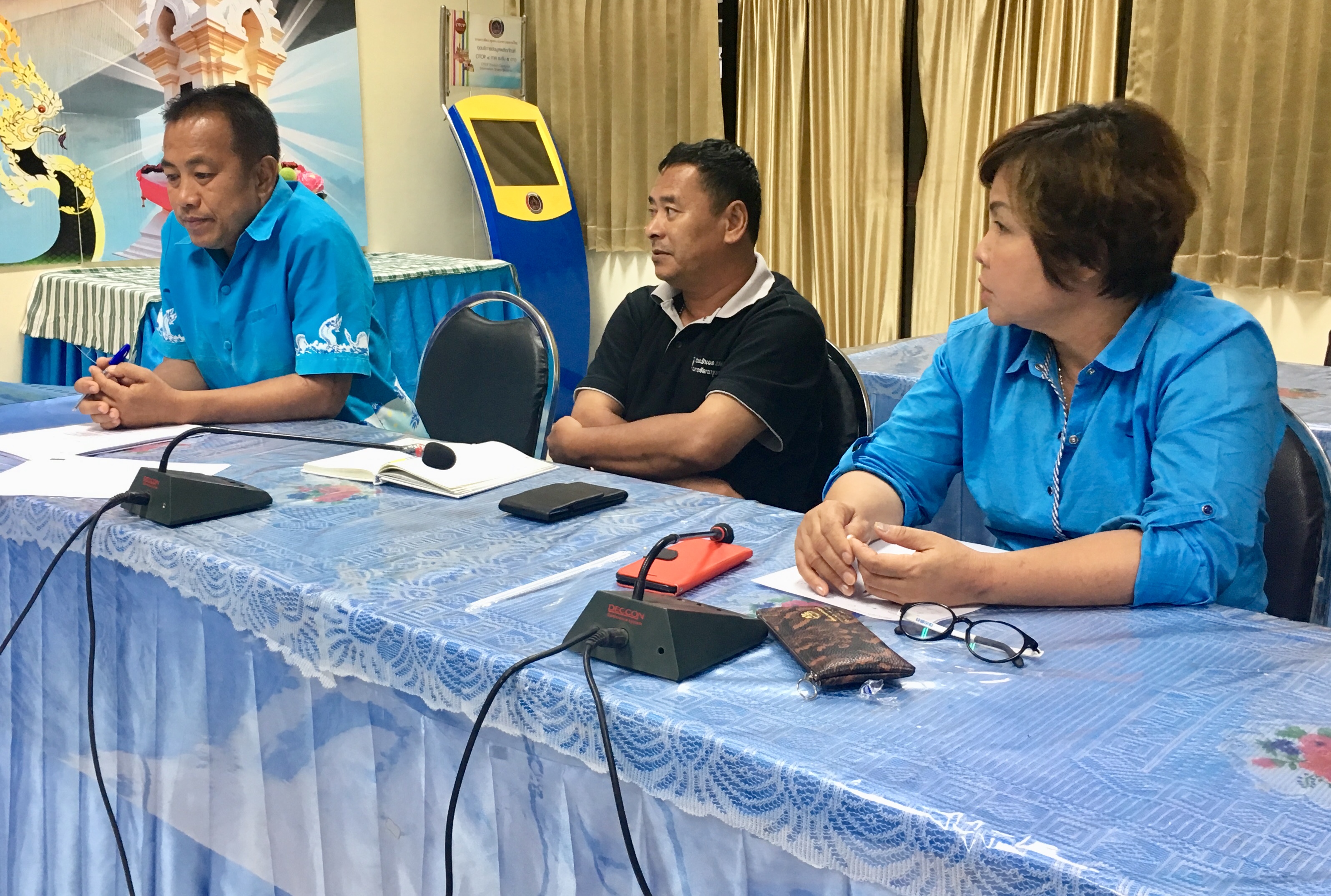 สำนักงานพัฒนาชุมชนจังหวัดหนองคาย ประชุมทีมงาน เพื่อขับเคลื่อนงานพช.