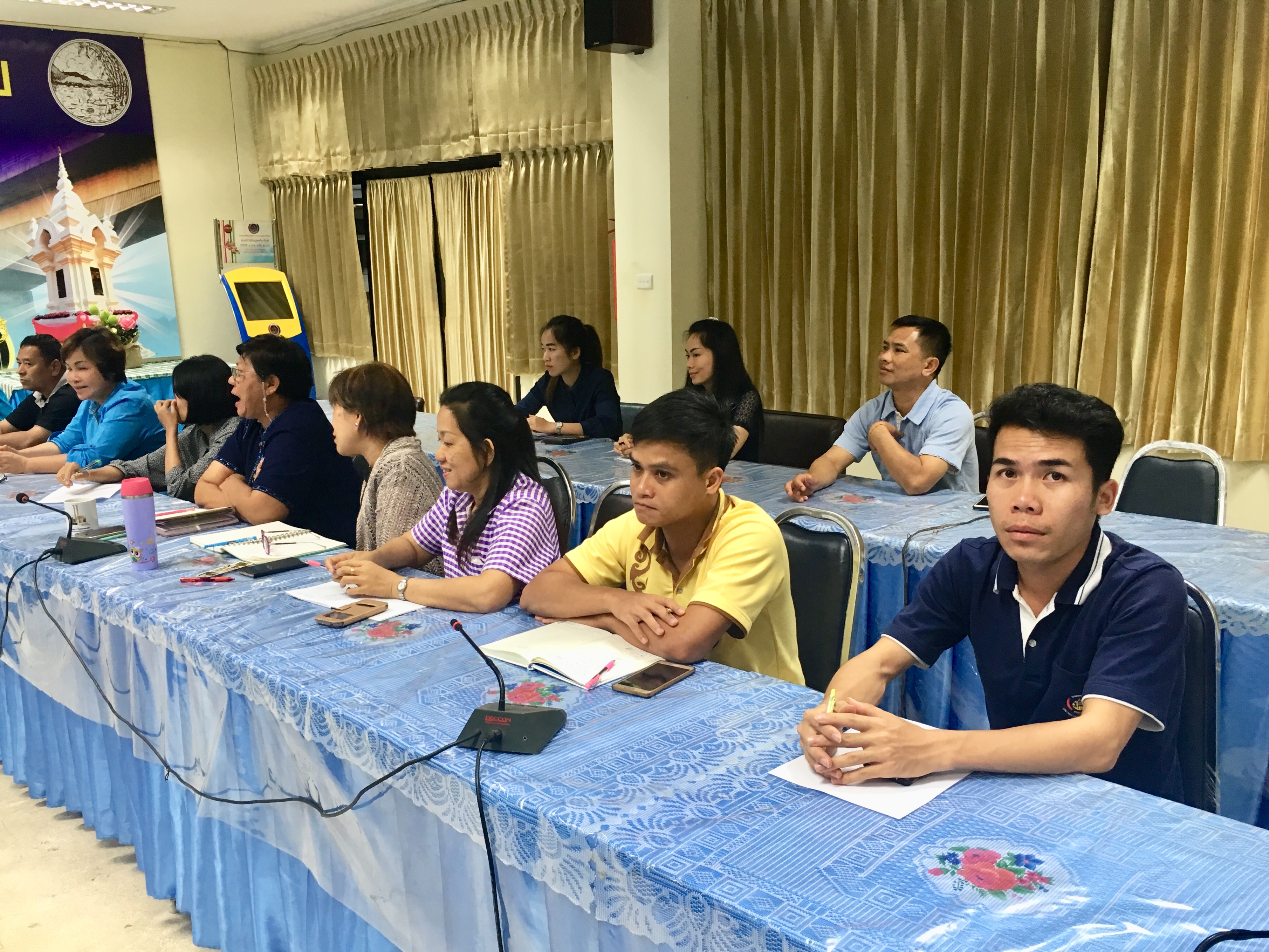 สำนักงานพัฒนาชุมชนจังหวัดหนองคาย ประชุมทีมงาน เพื่อขับเคลื่อนงานพช.