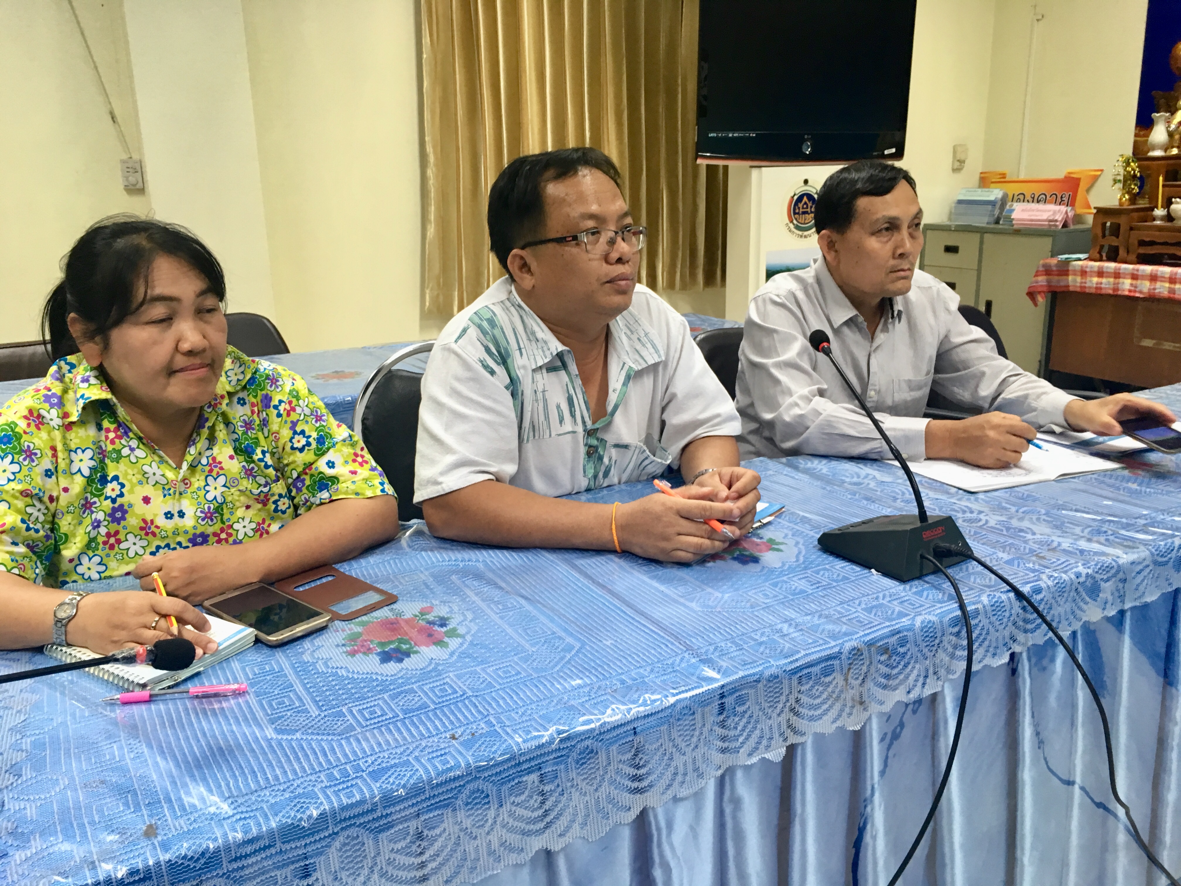 สำนักงานพัฒนาชุมชนจังหวัดหนองคาย ประชุมทีมงาน เพื่อขับเคลื่อนงานพช.